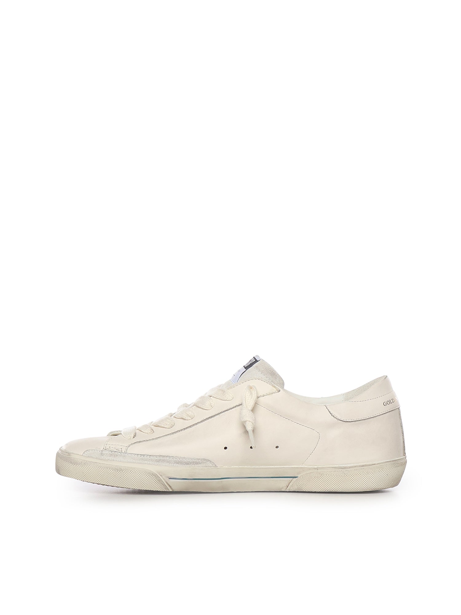 Golden Goose Sneakers White Platinum Cowskin