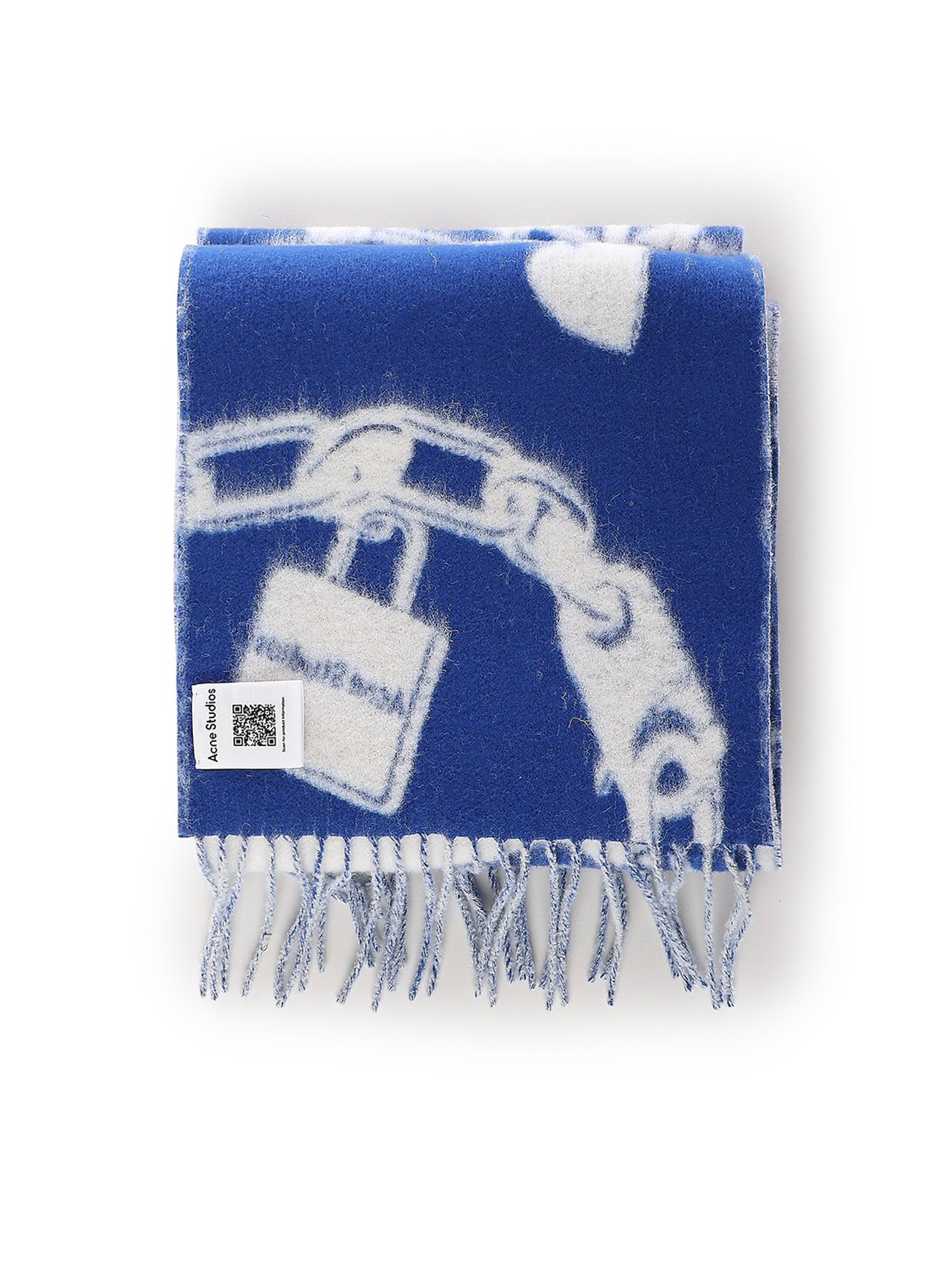 Acne Studios Scarfs White Responsible Wool