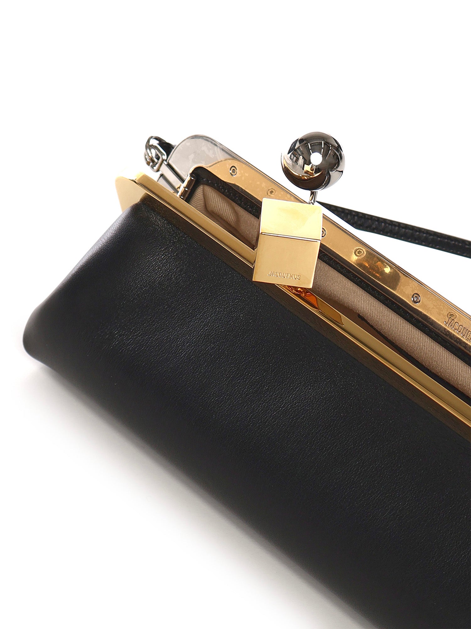 JACQUEMUS Bags Black Lambskin
