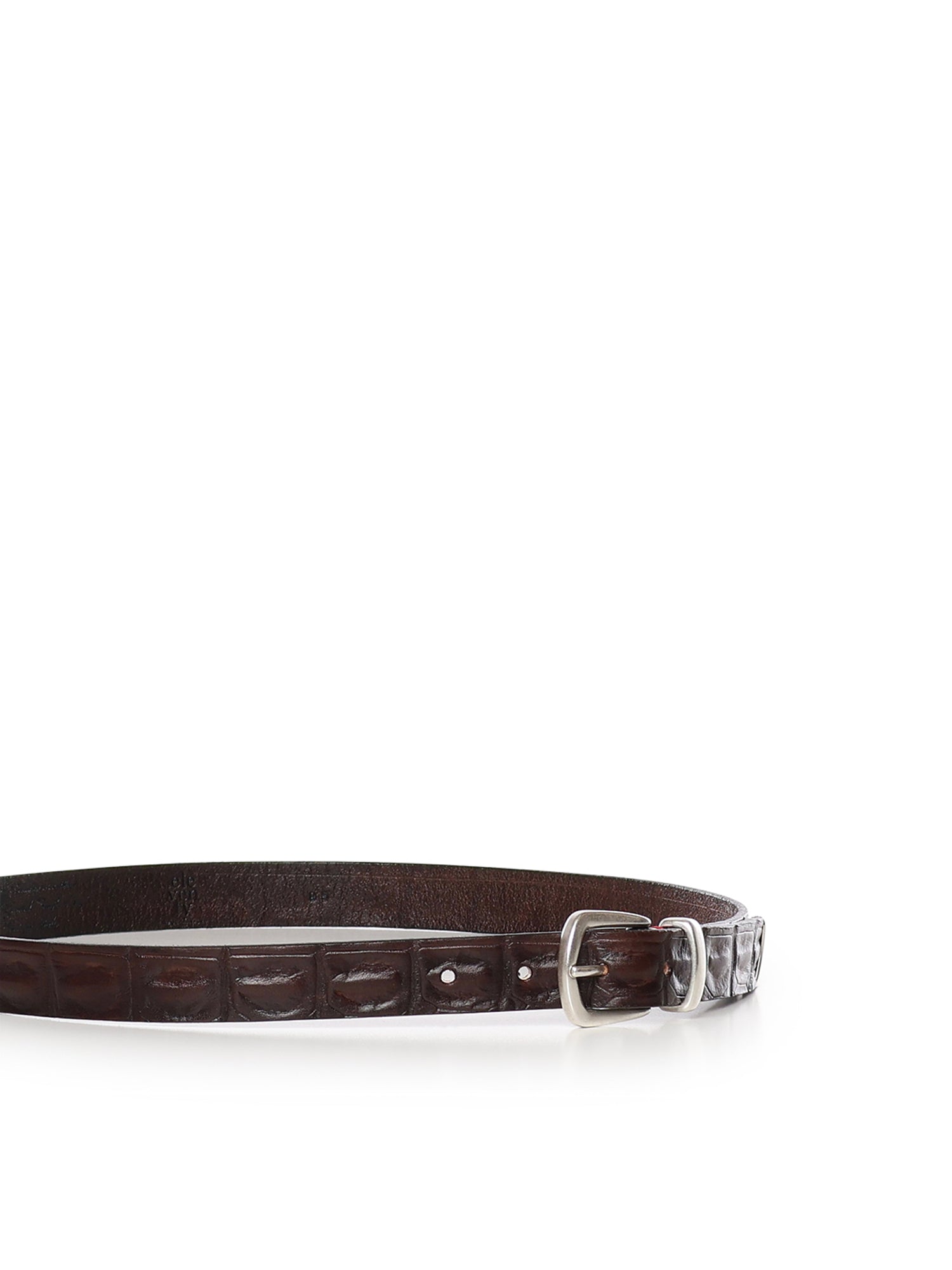 Eleventy Belts Brown Bovine Leather