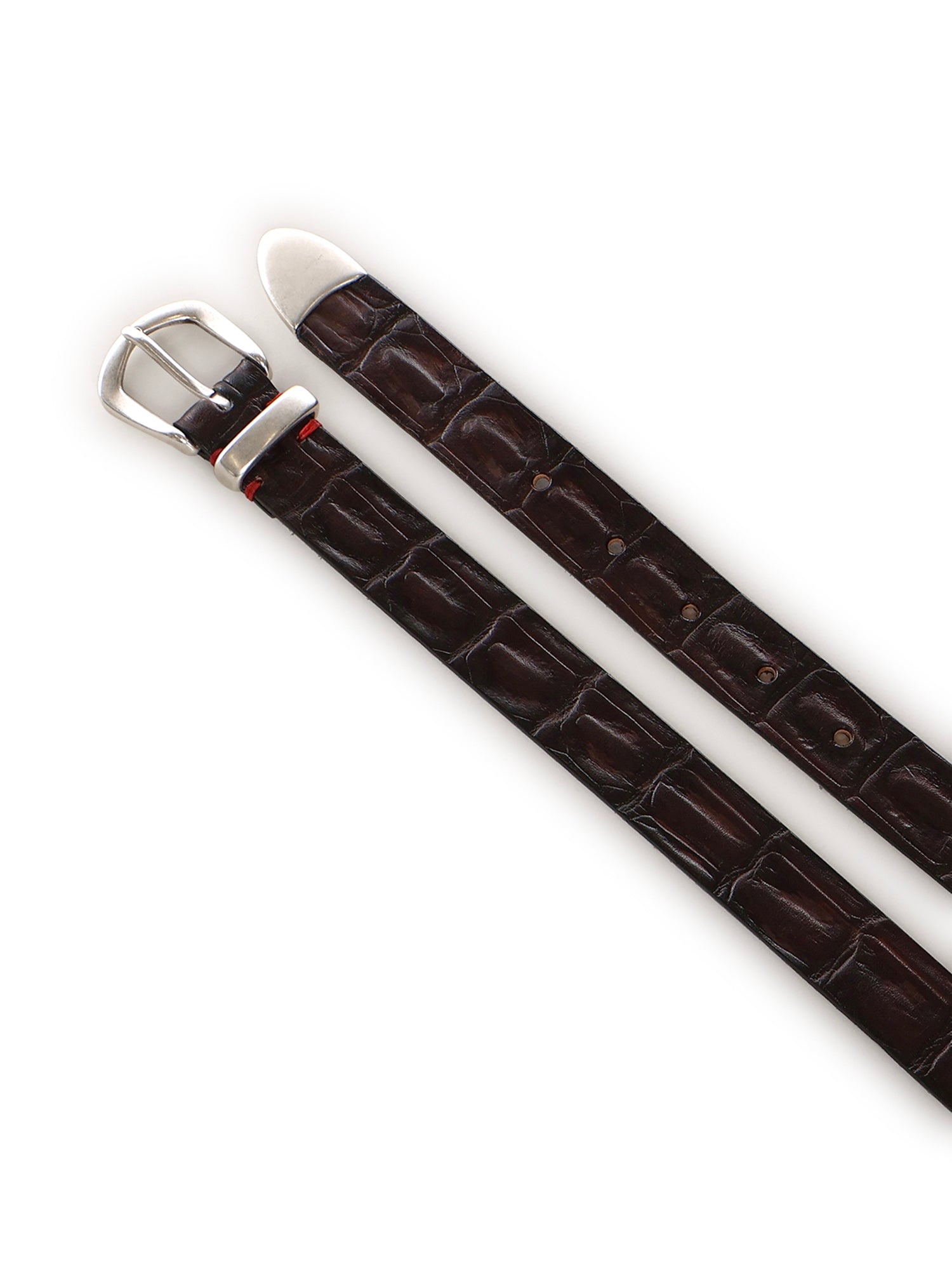 Eleventy Belts Brown Bovine Leather