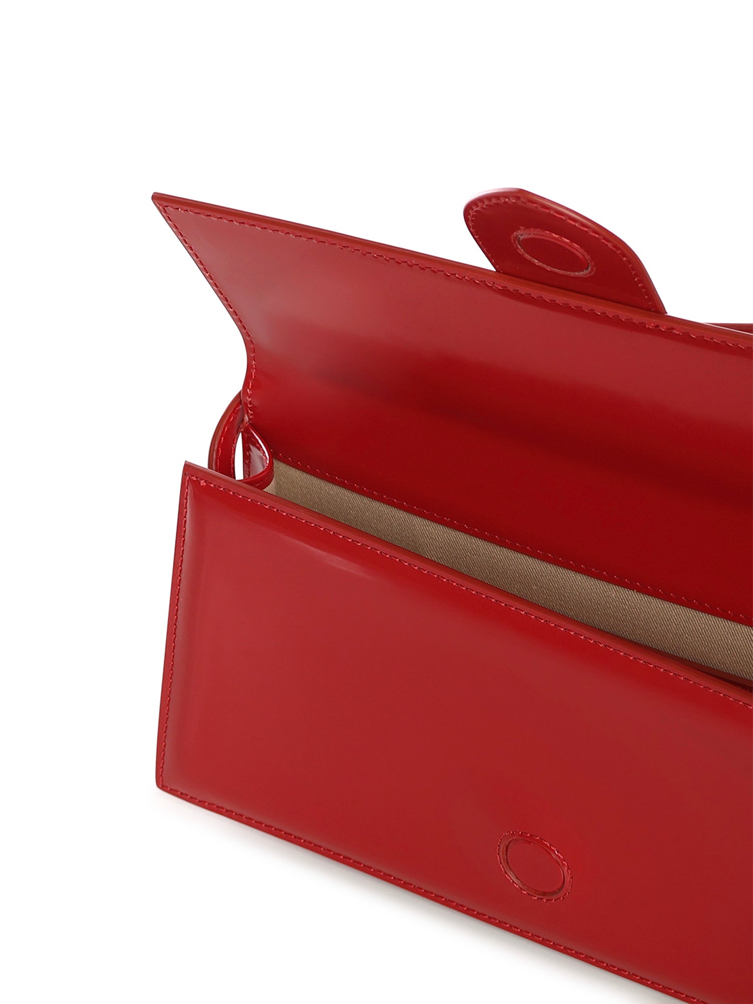 JACQUEMUS Bags Red Calfskin