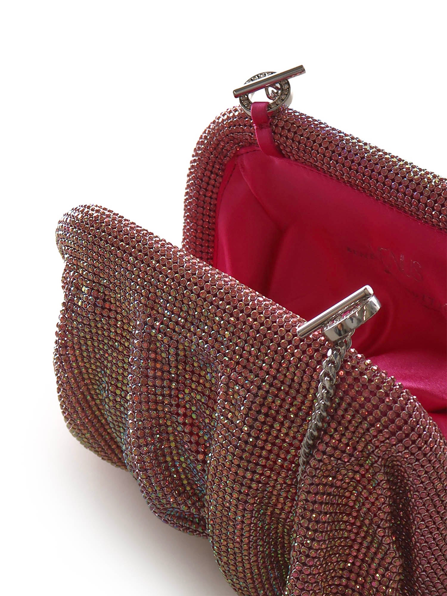 Benedetta Bruzziches Bags Rose Flambe'' Metal Mesh