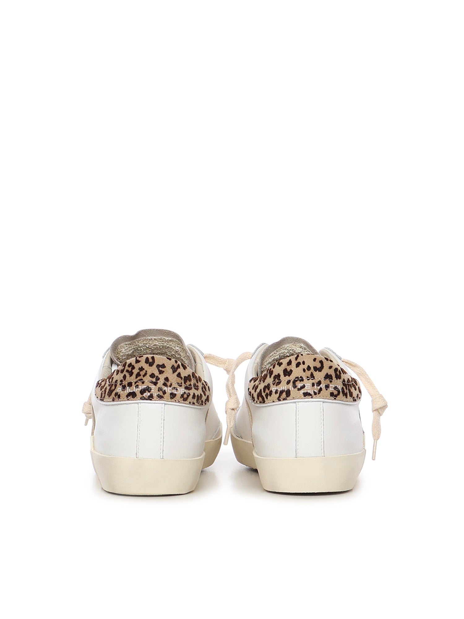 Philippe Model Sneakers White/beige Calfskin