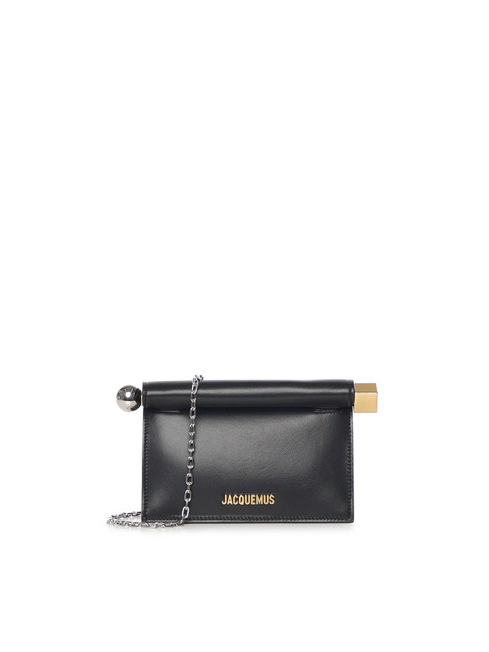 JACQUEMUS Bags Black Lambskin