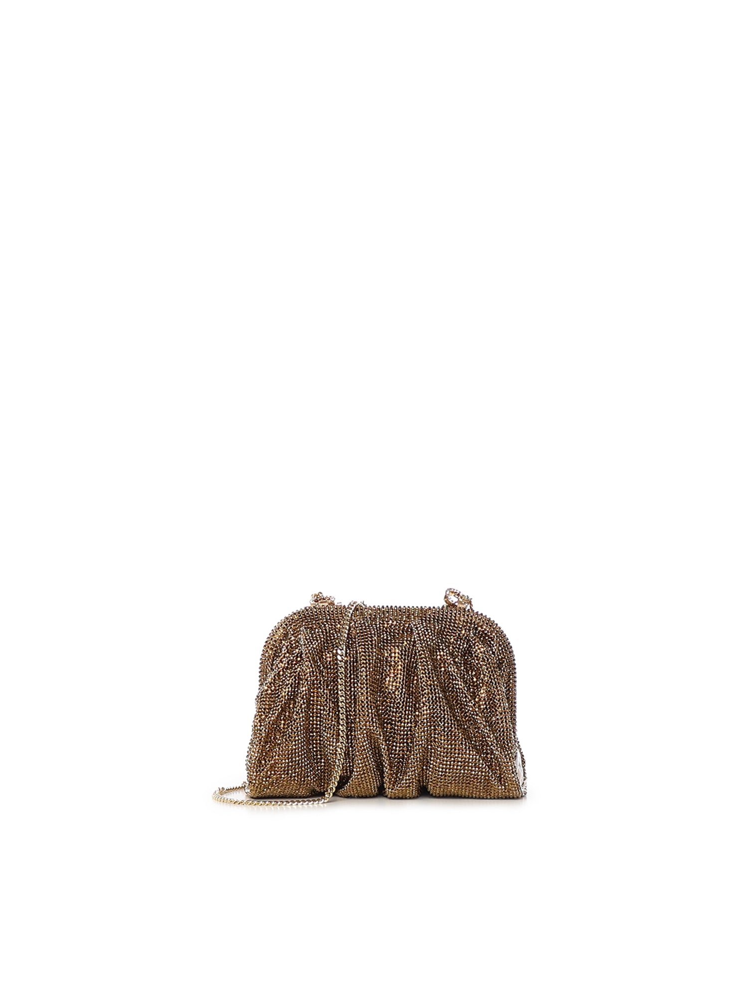 Benedetta Bruzziches Bags Golden Metal Mesh
