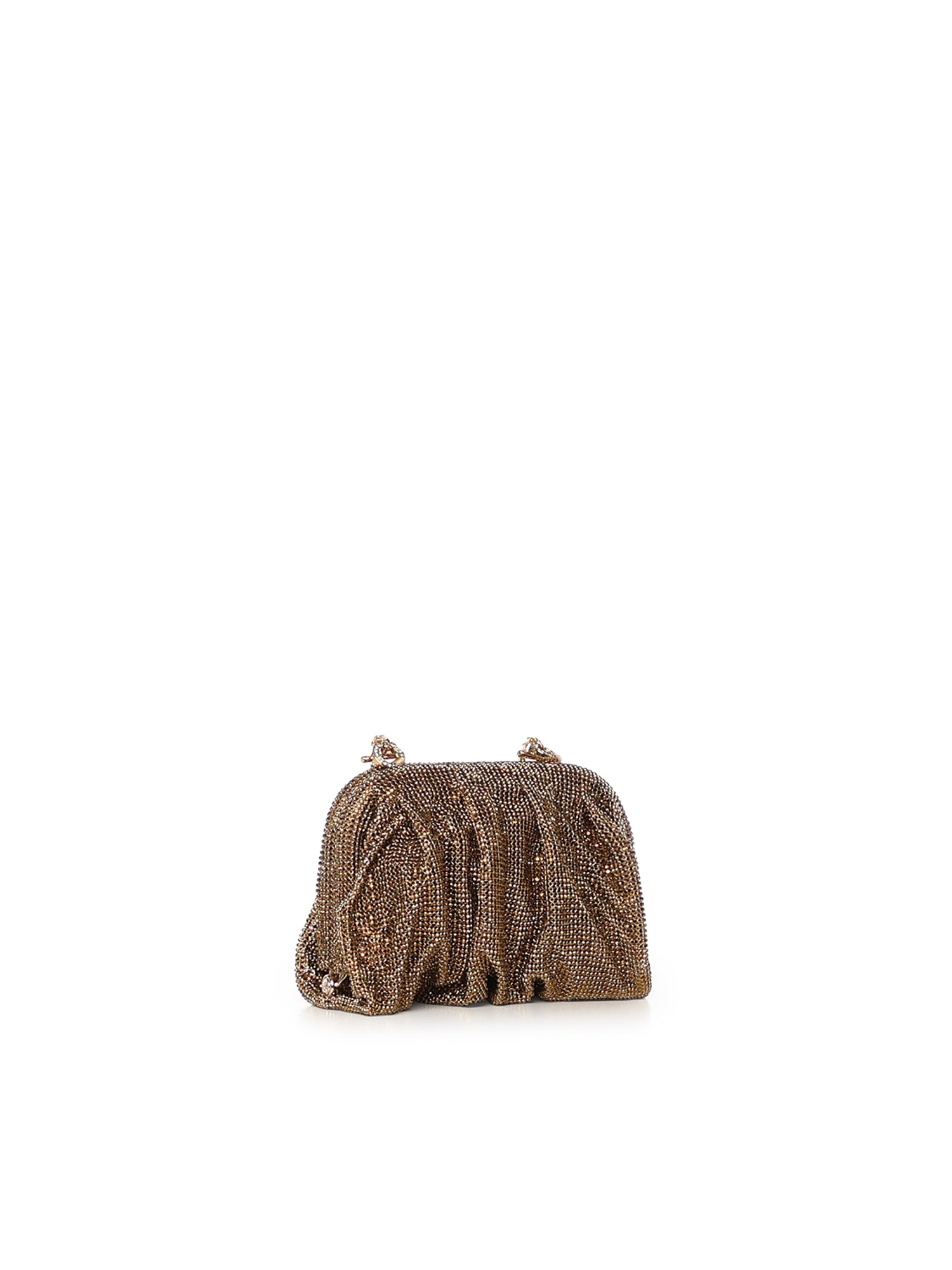 Benedetta Bruzziches Bags Golden Metal Mesh