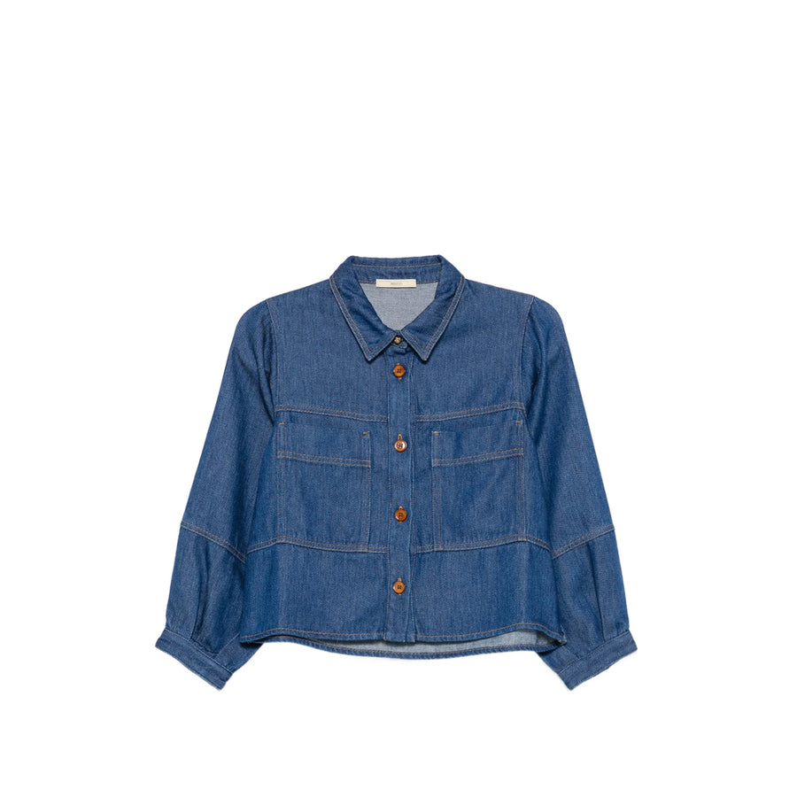 Shirt Leone Blue Lyocell