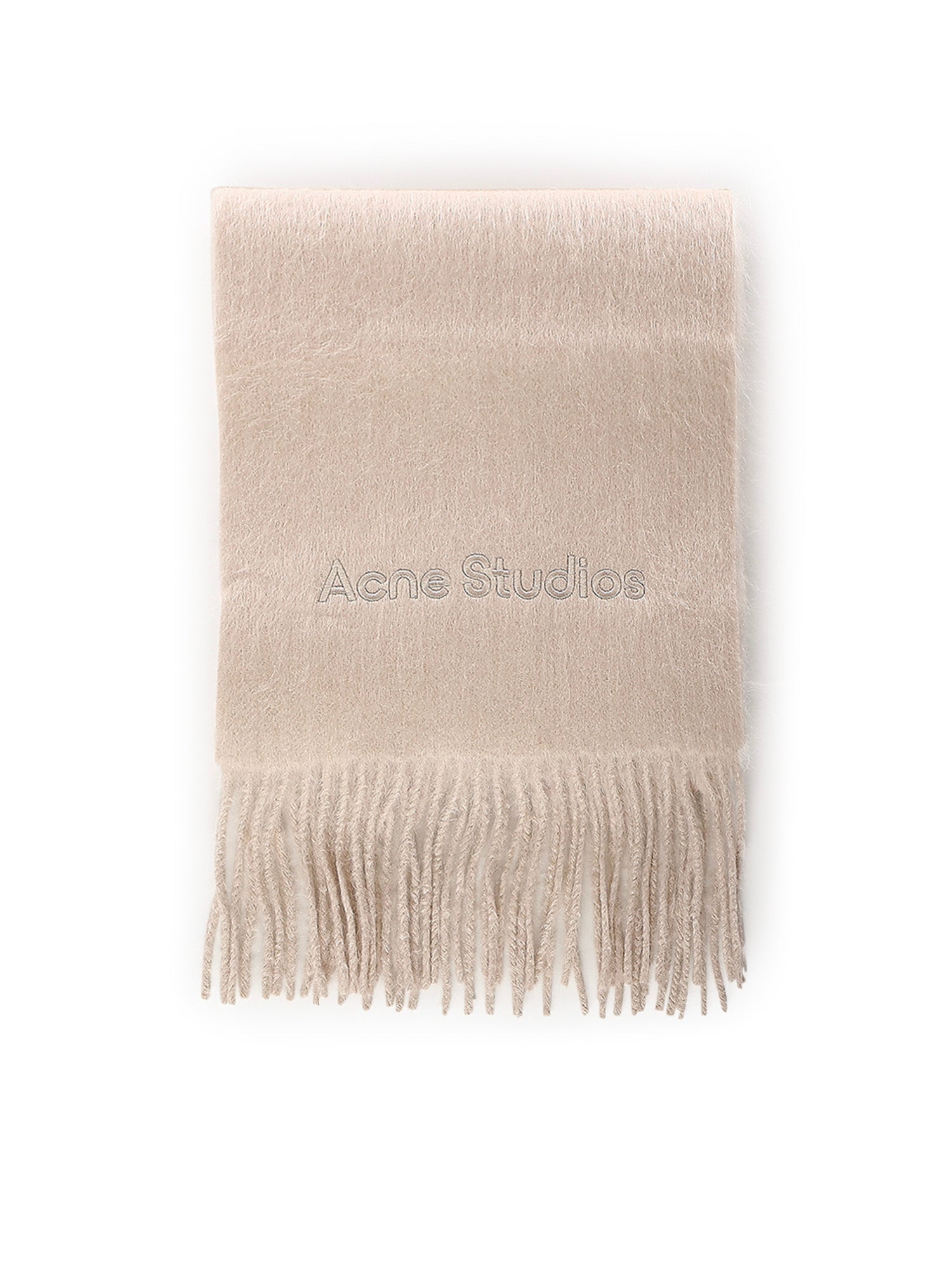Acne Studios Scarfs Oatmeal Melange Alpaca