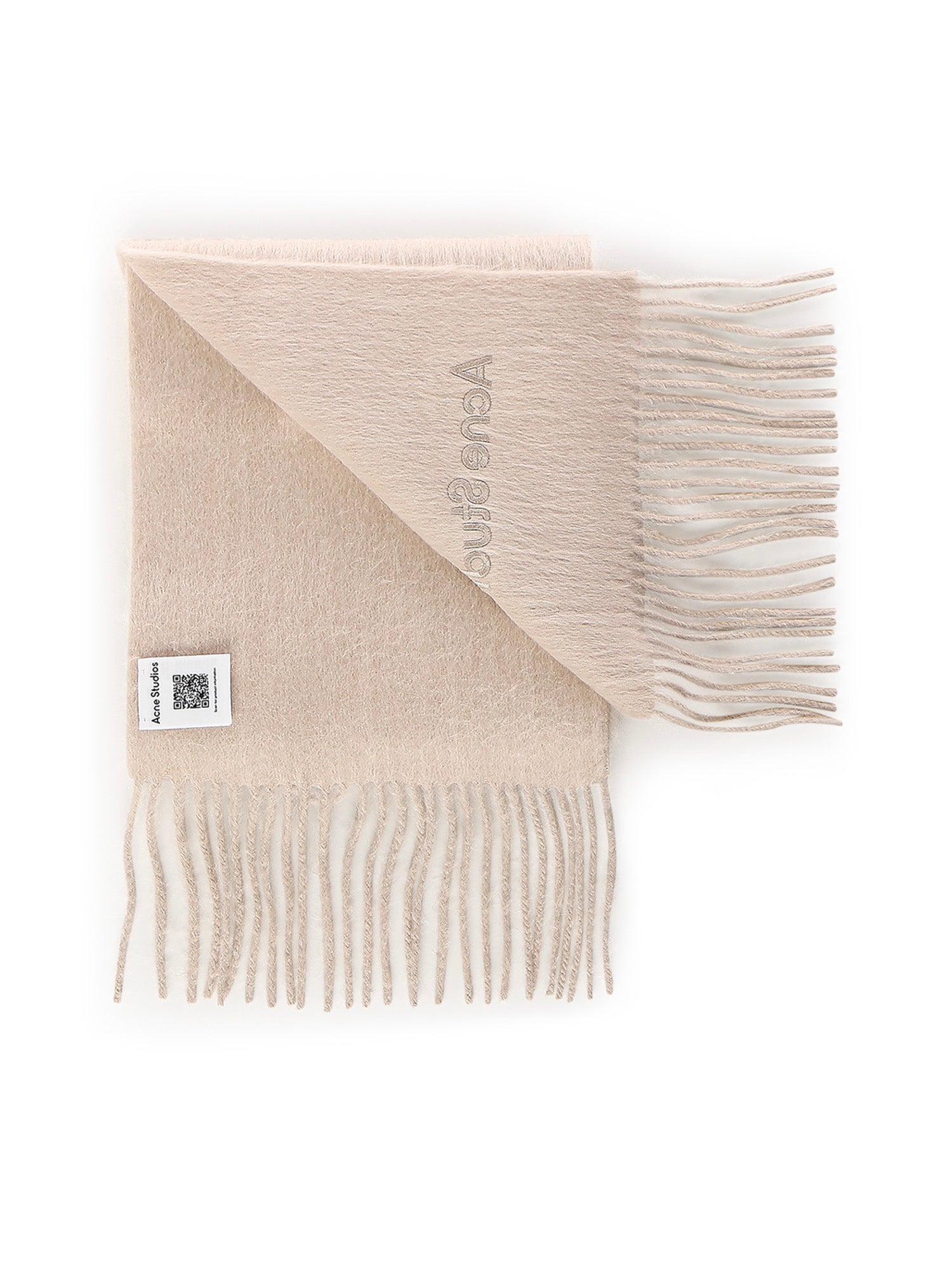 Acne Studios Scarfs Oatmeal Melange Alpaca