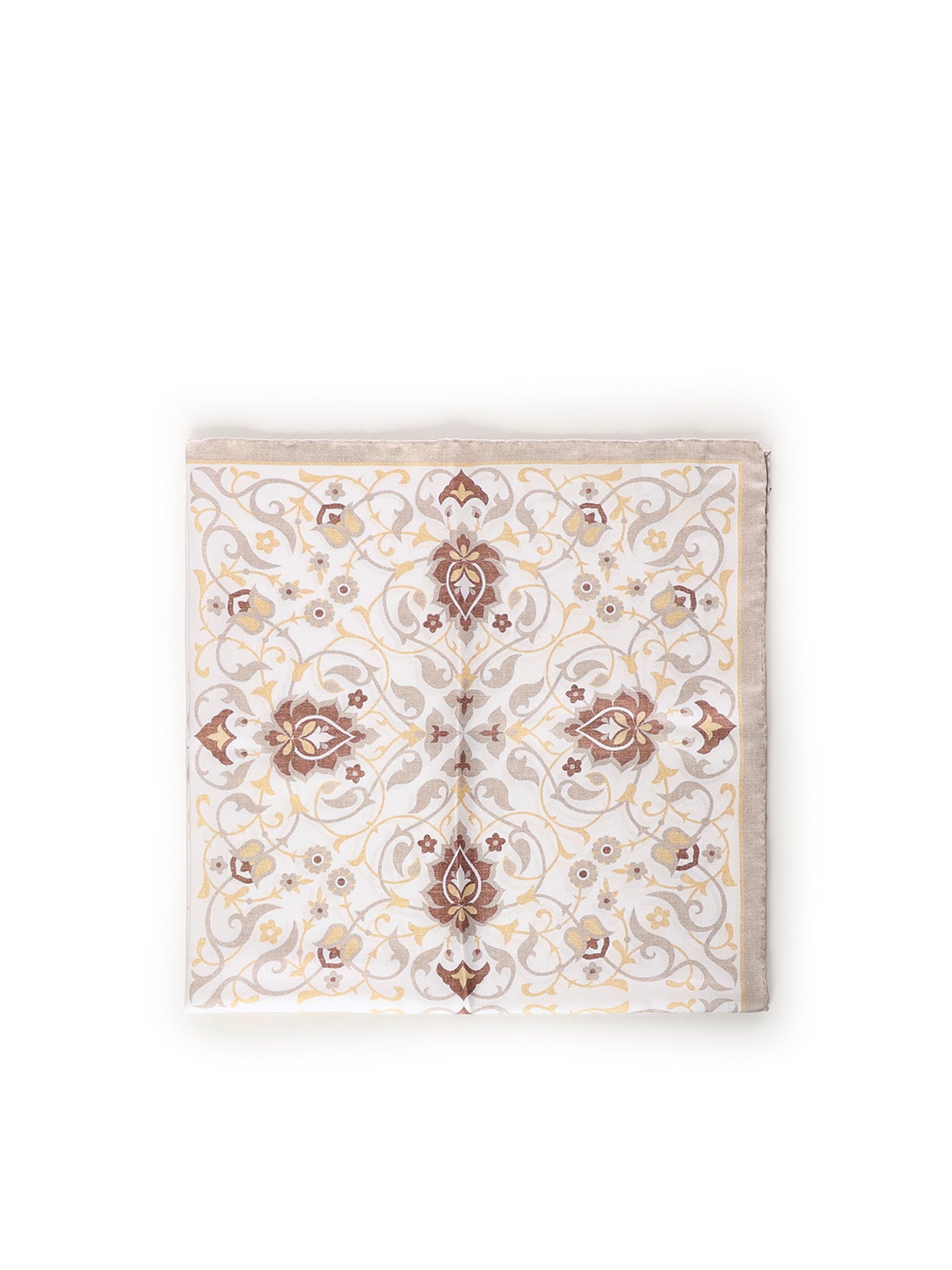 Eleventy Scarfs Ivory/sand Silk