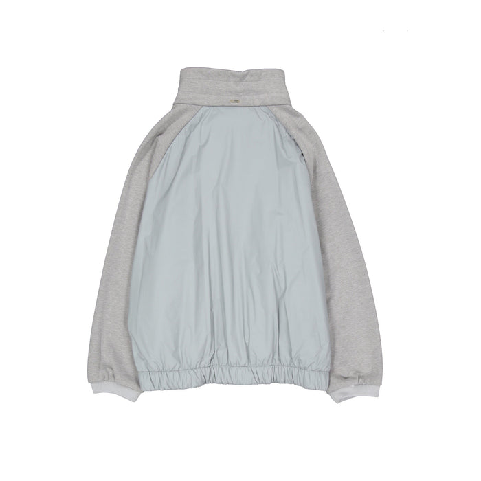 Herno Bomber Jacket Gray Polyamide