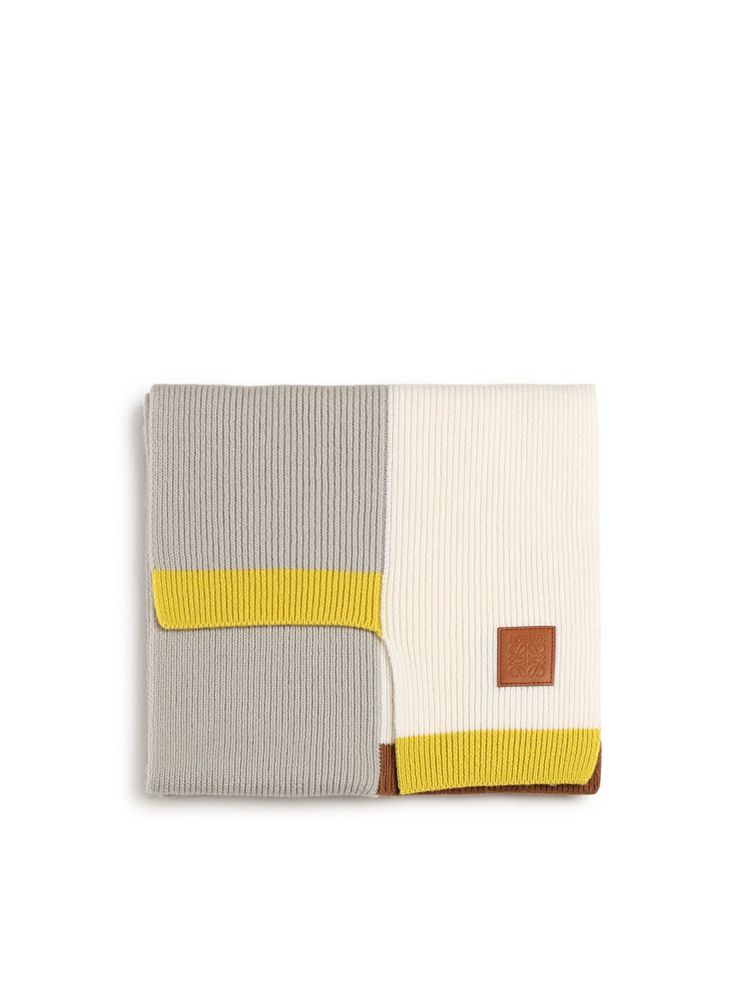 Loewe Scarfs Mustard/bronze Wool