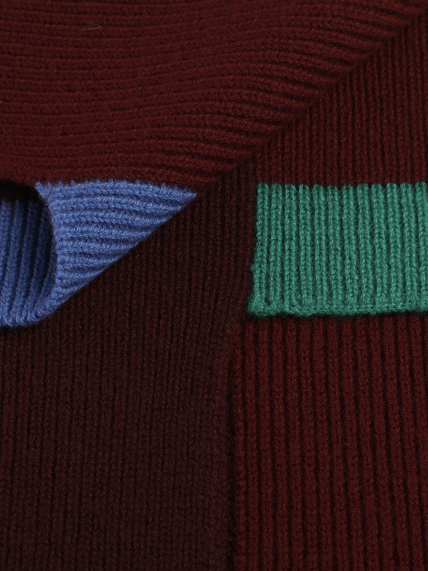 Loewe Scarfs Green/red/multicolor Wool