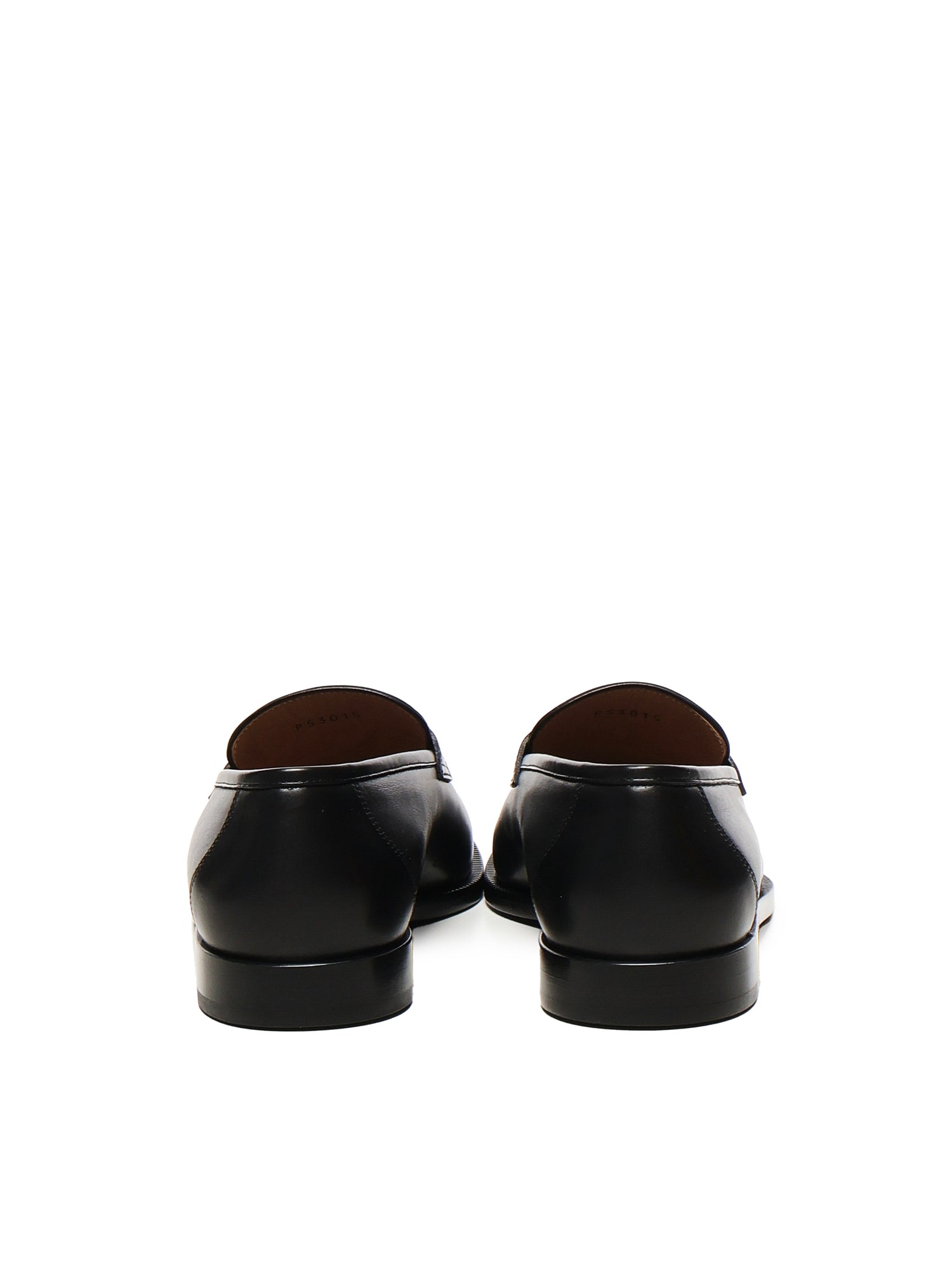 Loro Piana Flat shoes Black Dyed Calf Skin