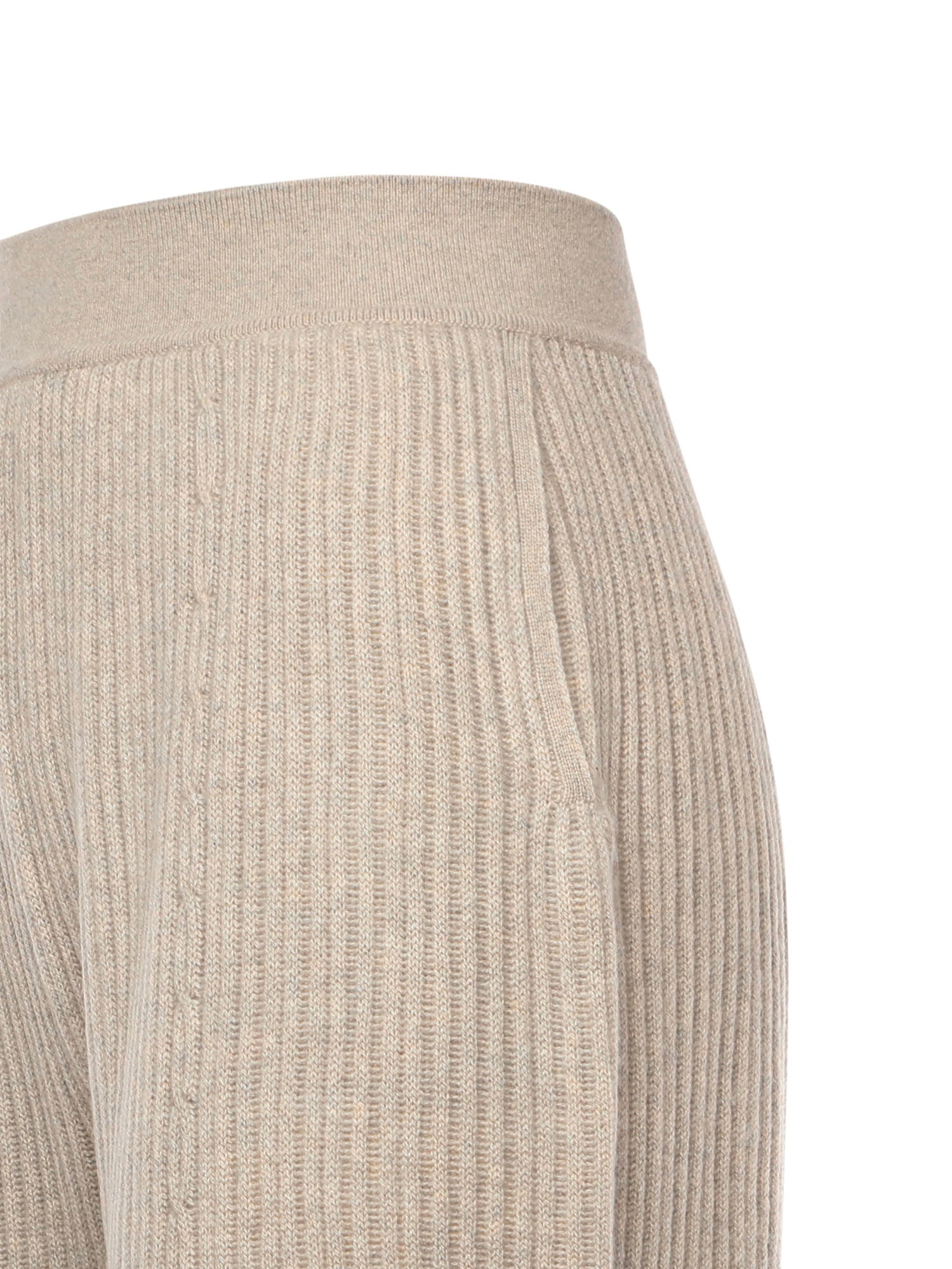 Loro Piana RTW Pearl Dust Melange Veg Baby Cashmere