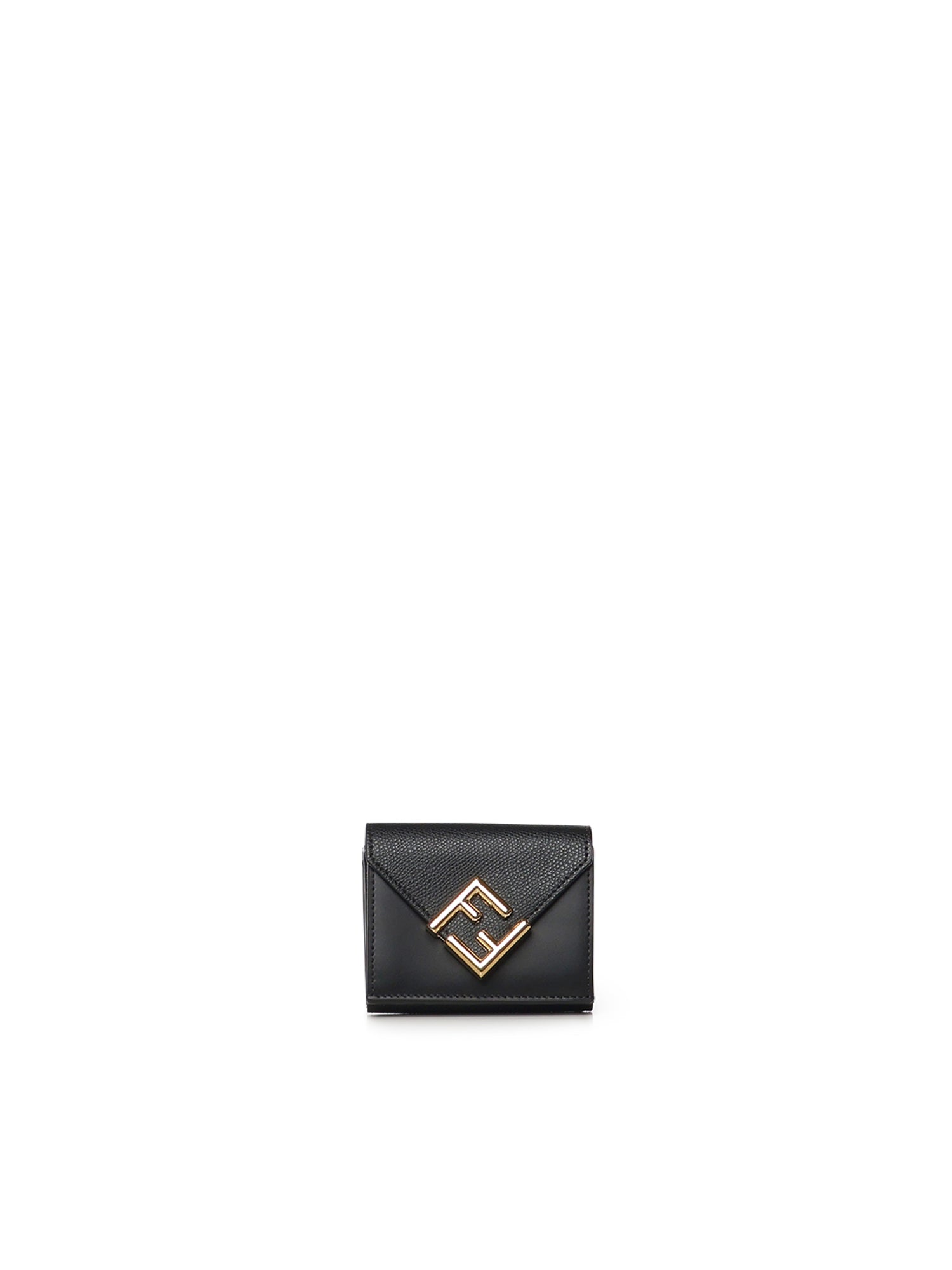 Fendi Wallets Black Calfskin