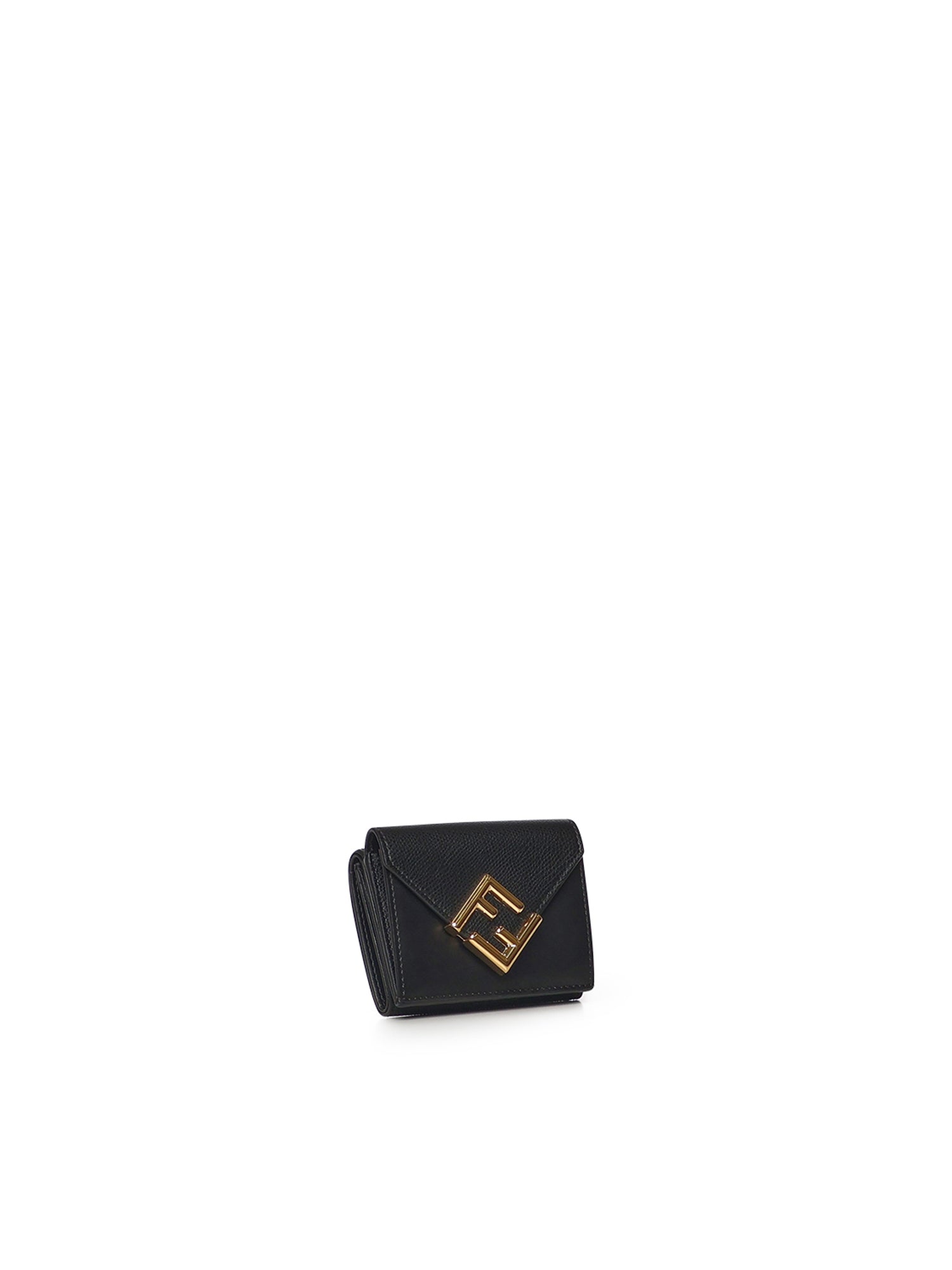 Fendi Wallets Black Calfskin