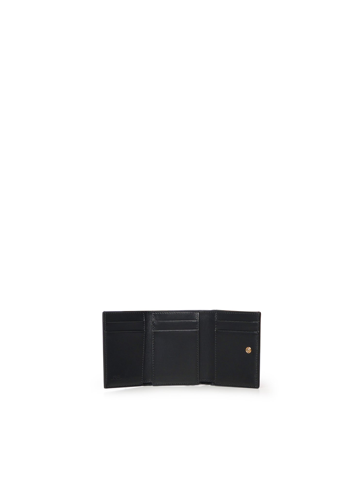 Fendi Wallets Black Calfskin