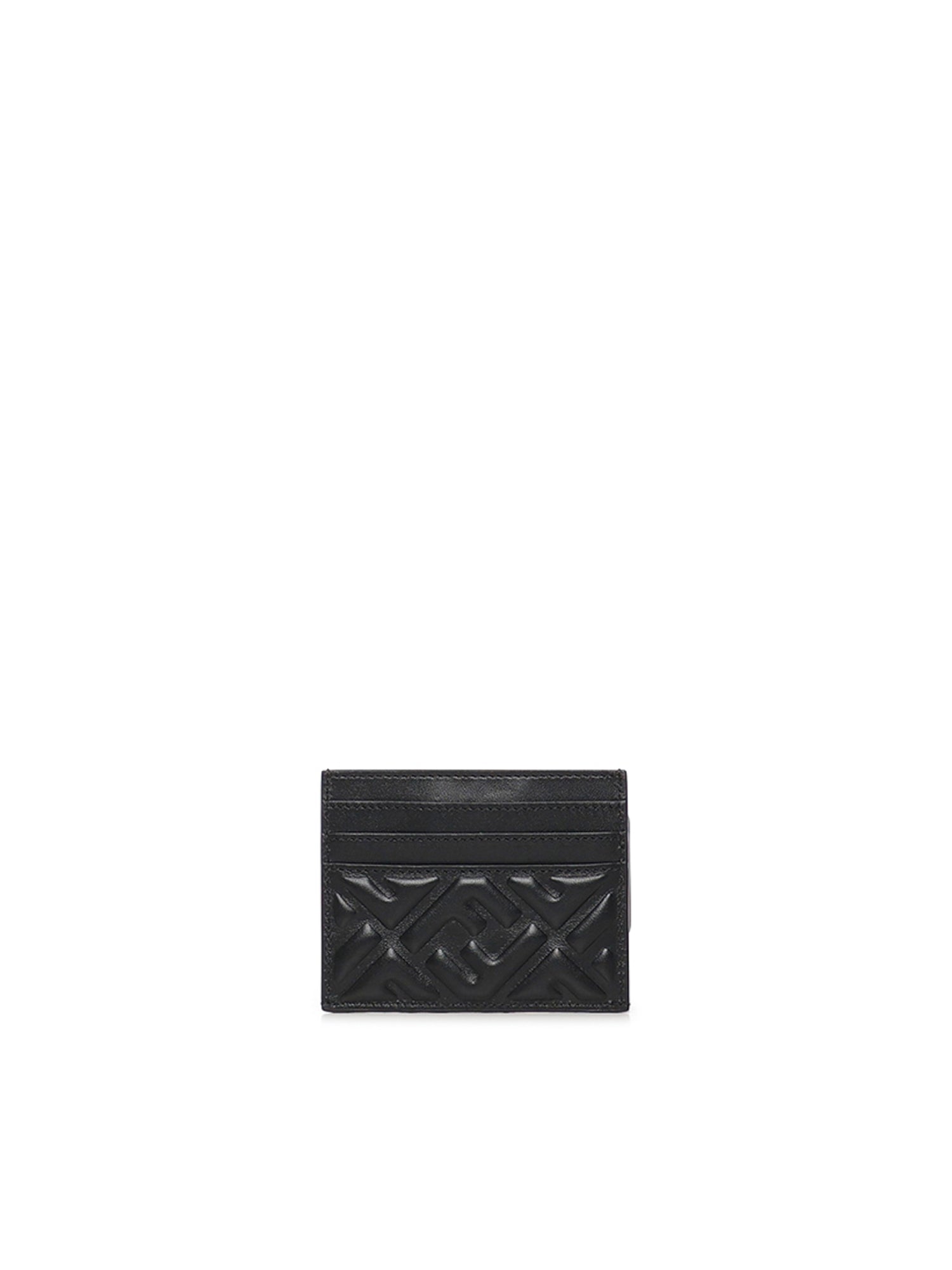 Fendi Wallets Black Lambskin