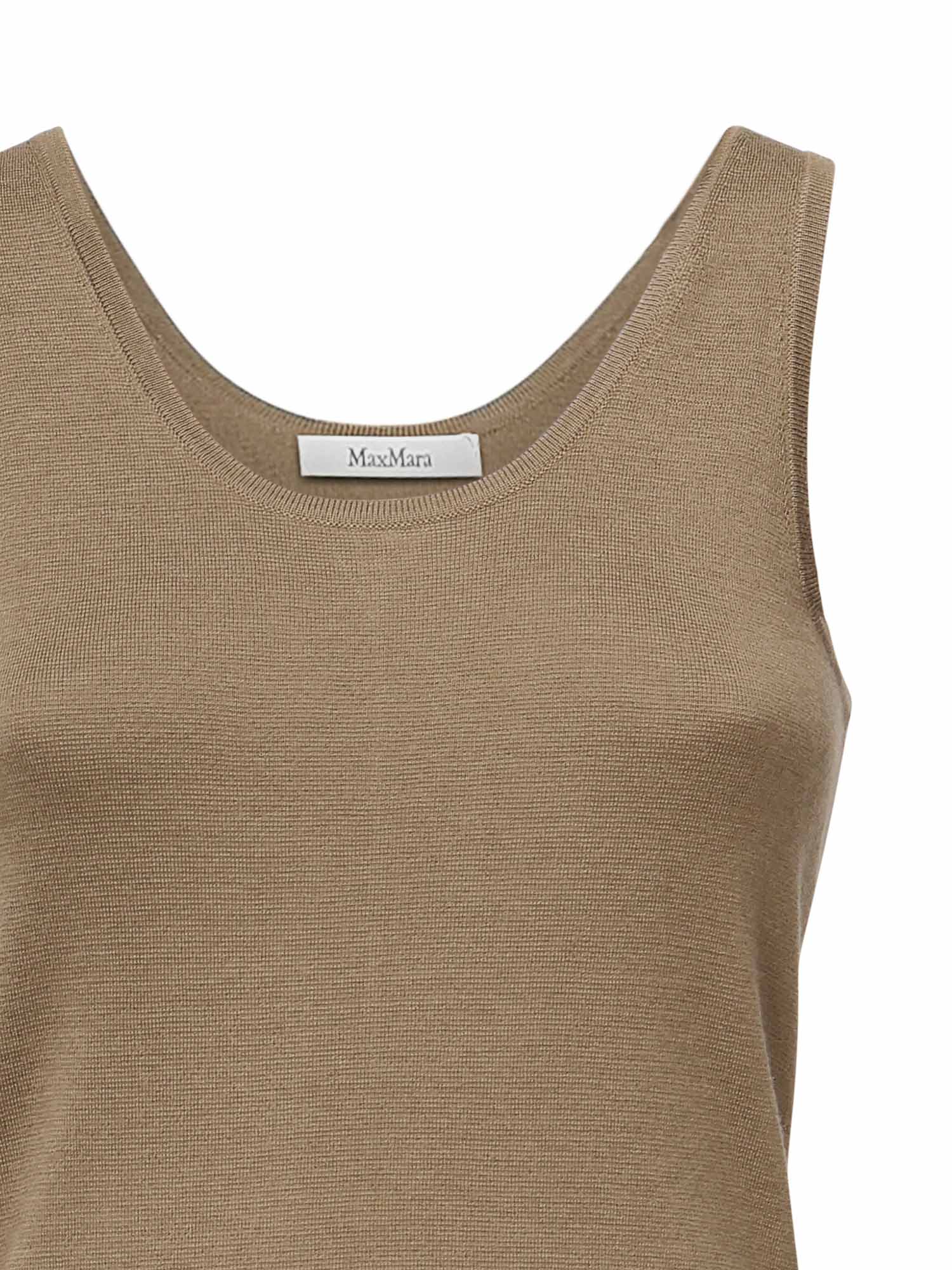 Max Mara Dresses Hazelnut Virgin Wool