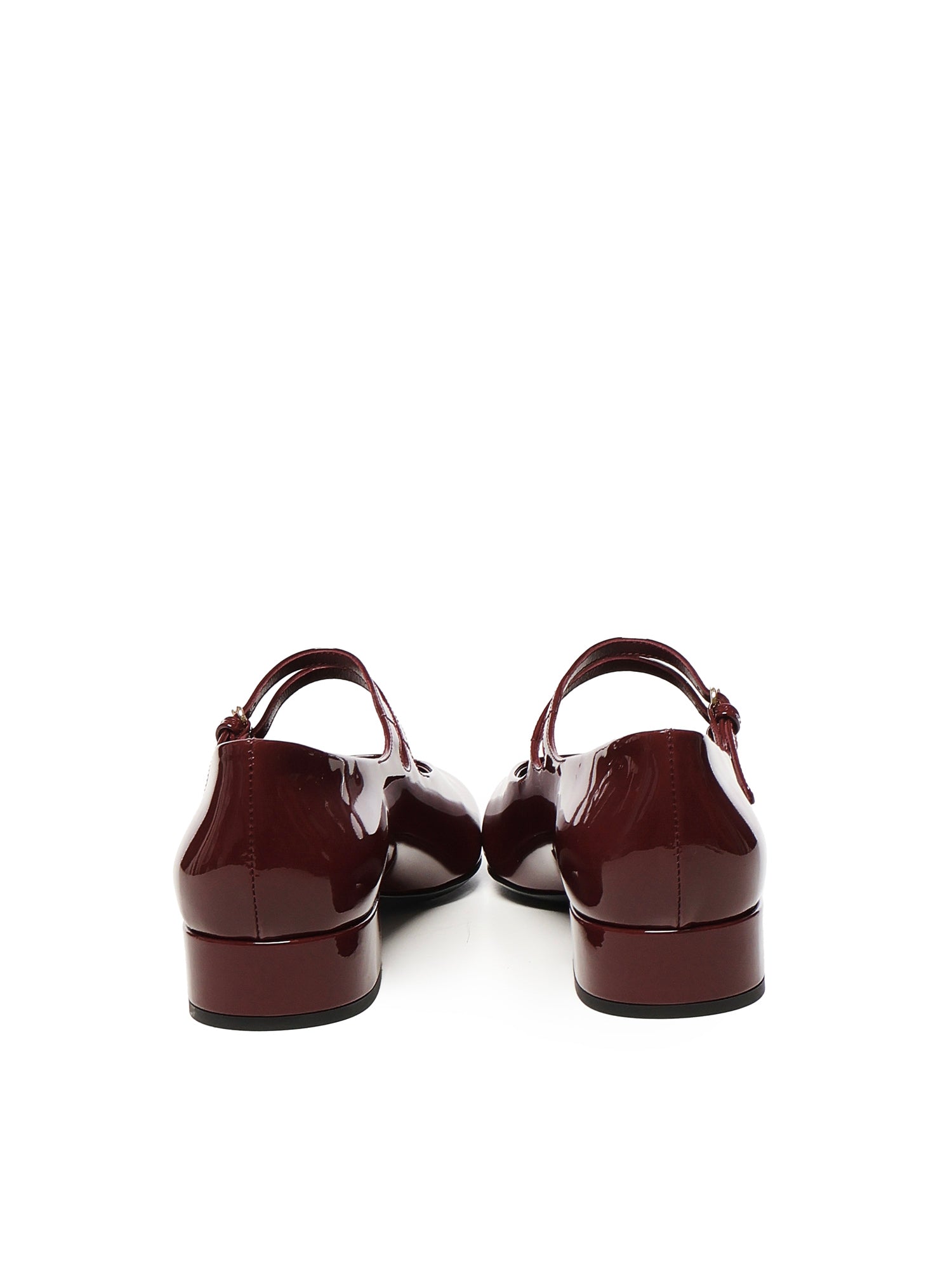 Miu With Heel Purple Calfskin