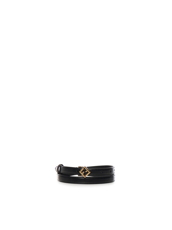 Fendi Belts Black Calfskin