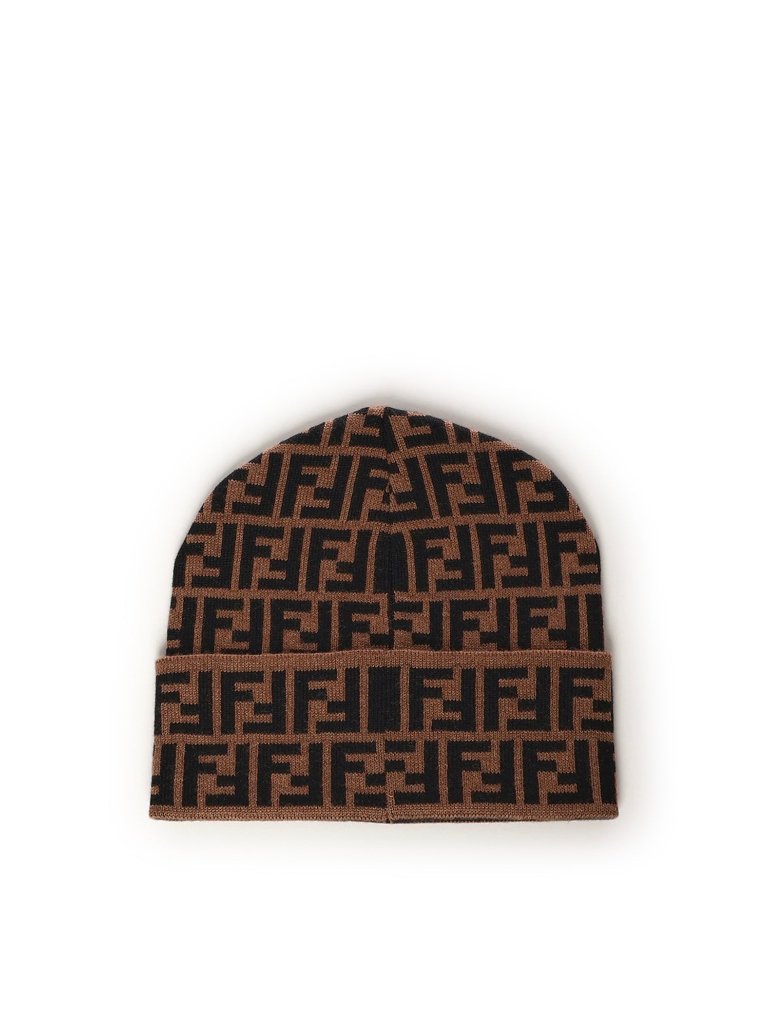 Fendi Hats Tobacco/black Wool