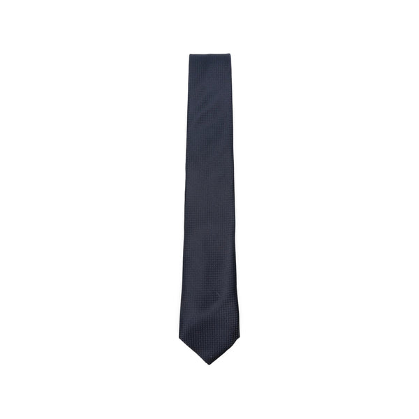 Tie Navy Blue Silk Ties & Bow