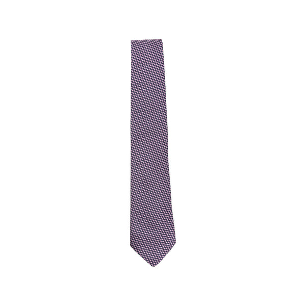 Tie Blue-Pink Silk Jacquard Blue/pink Ties & Bow