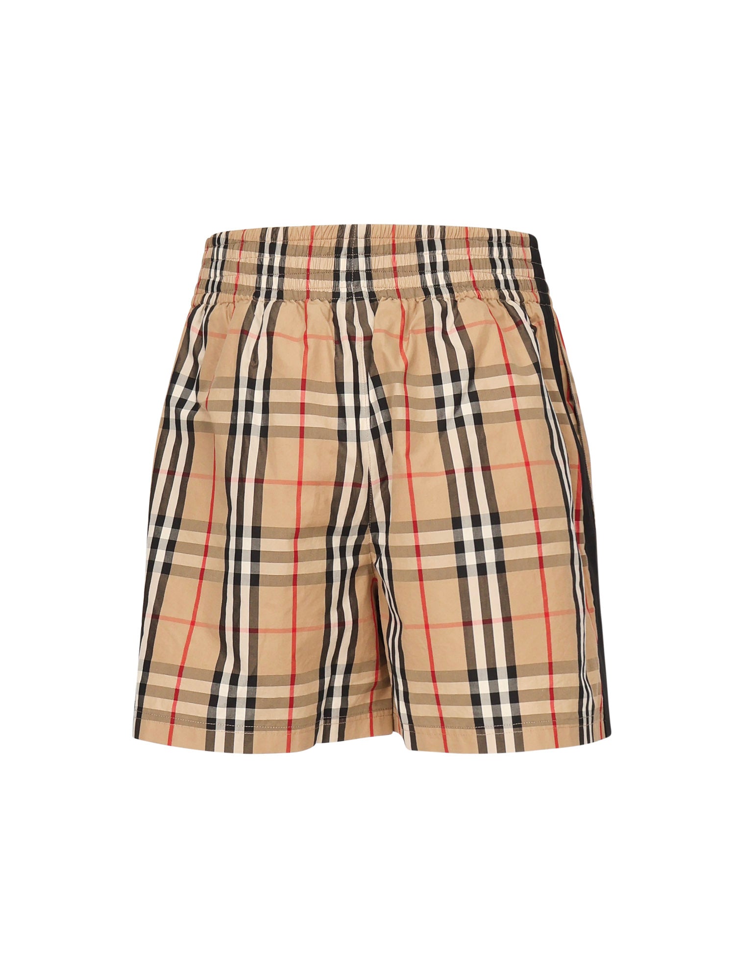 Burberry Shorts Beige Cotton
