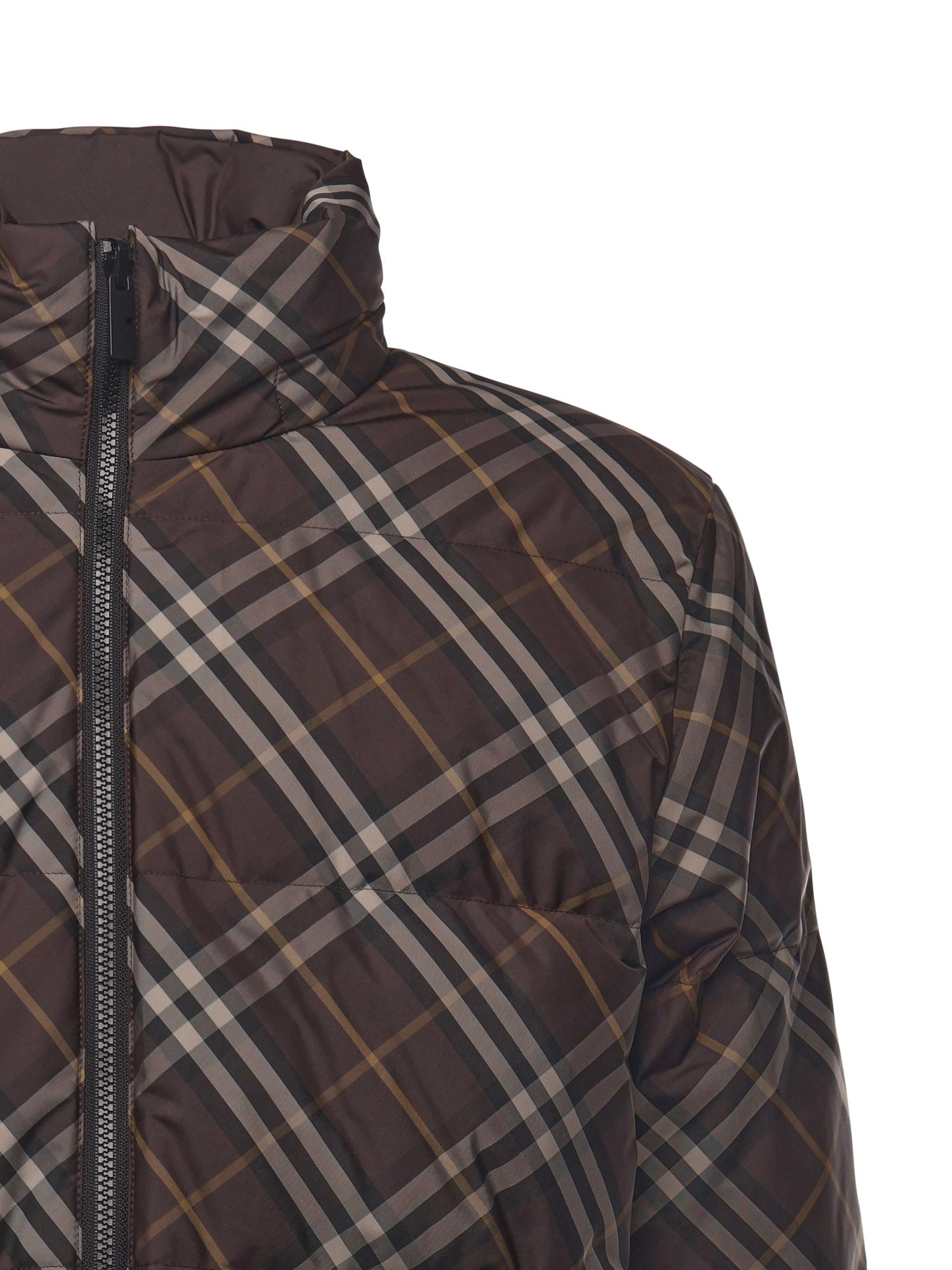 Burberry Coats Truffle Brown Polyester