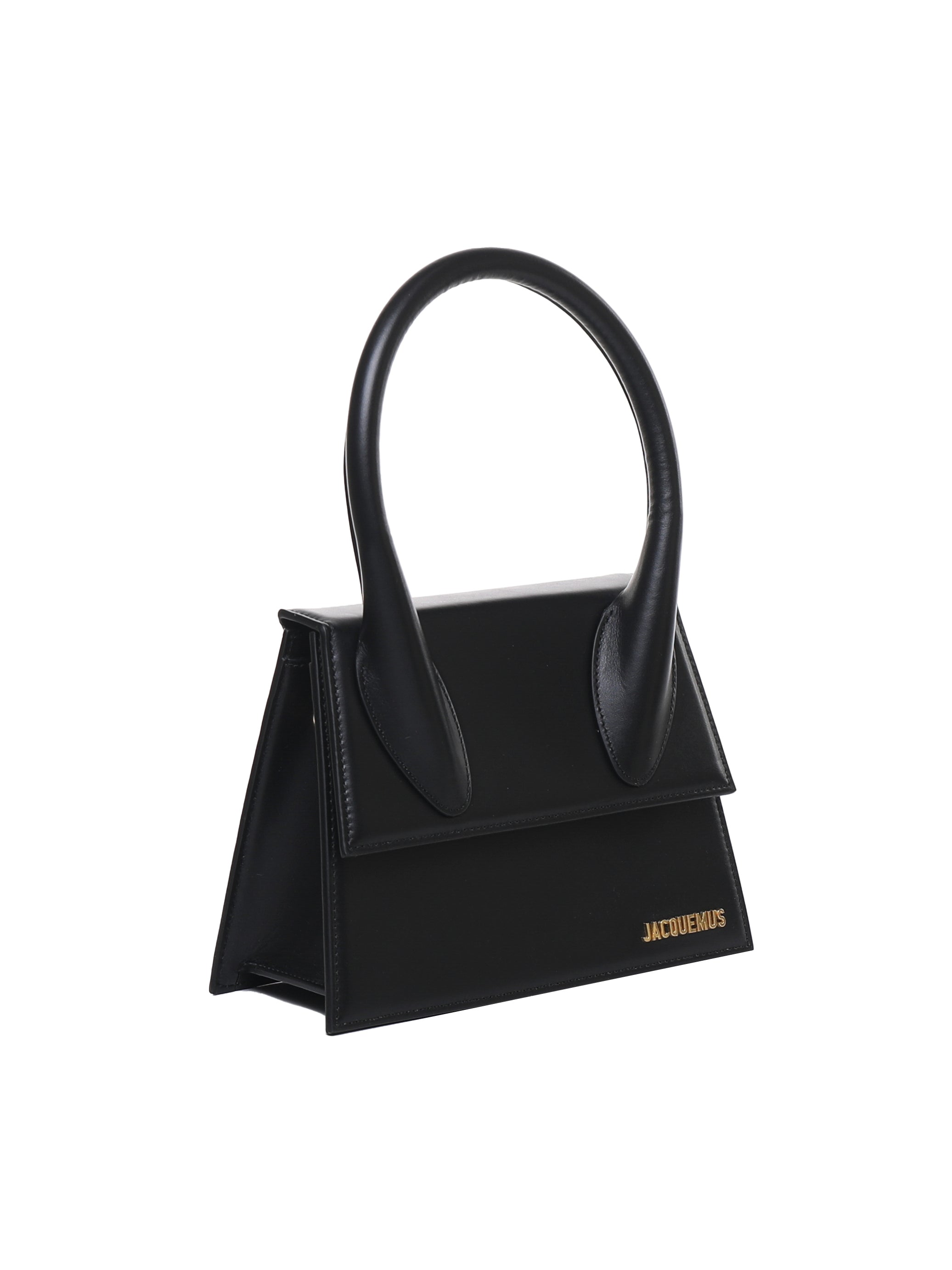 JACQUEMUS Bags Black Cowskin