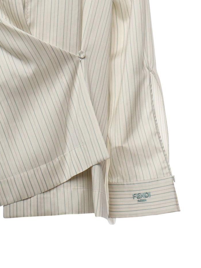 Fendi Shirts White Silk