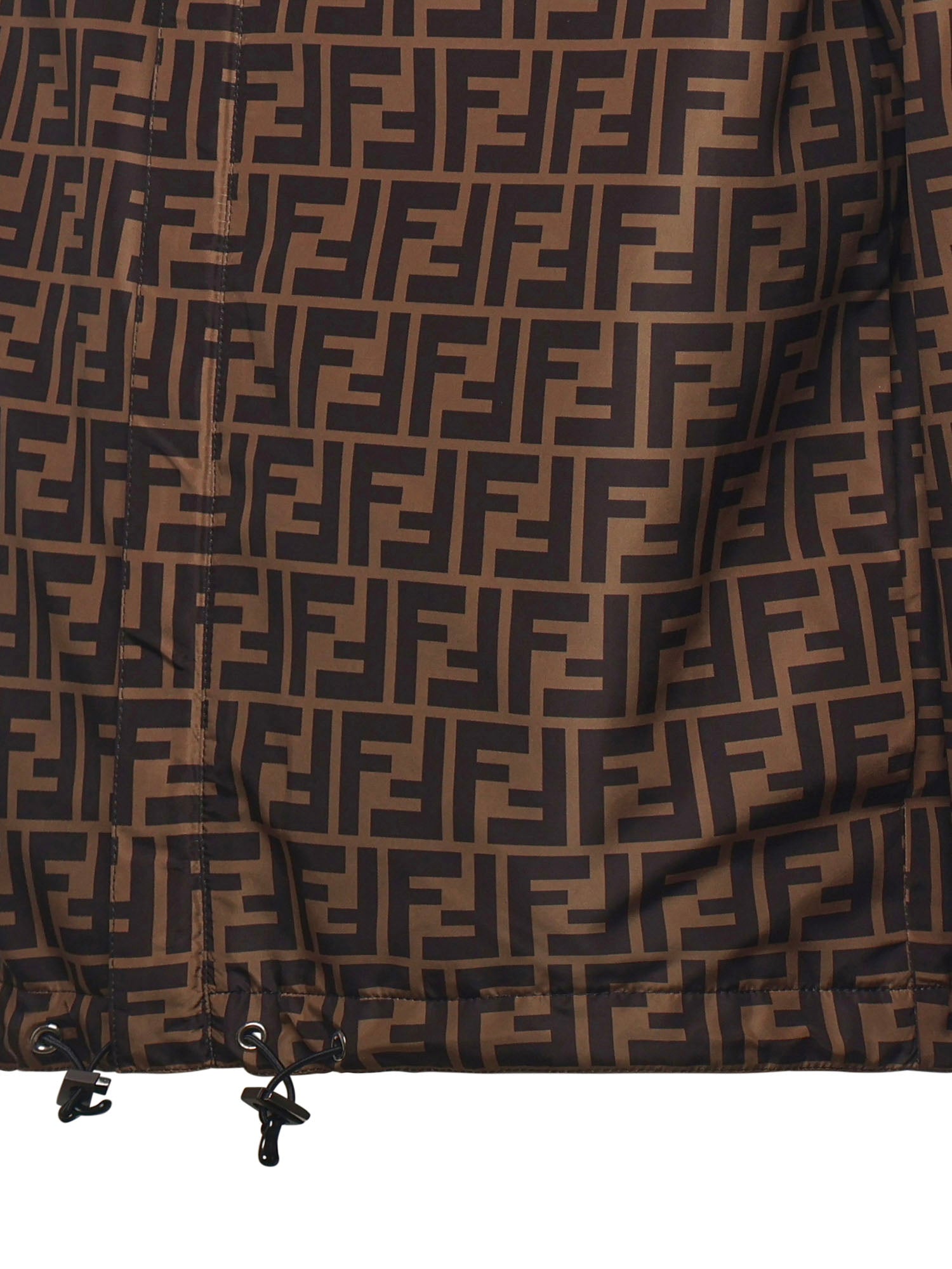 Fendi Coats Tabacco/moro Pl+fod.:pl
