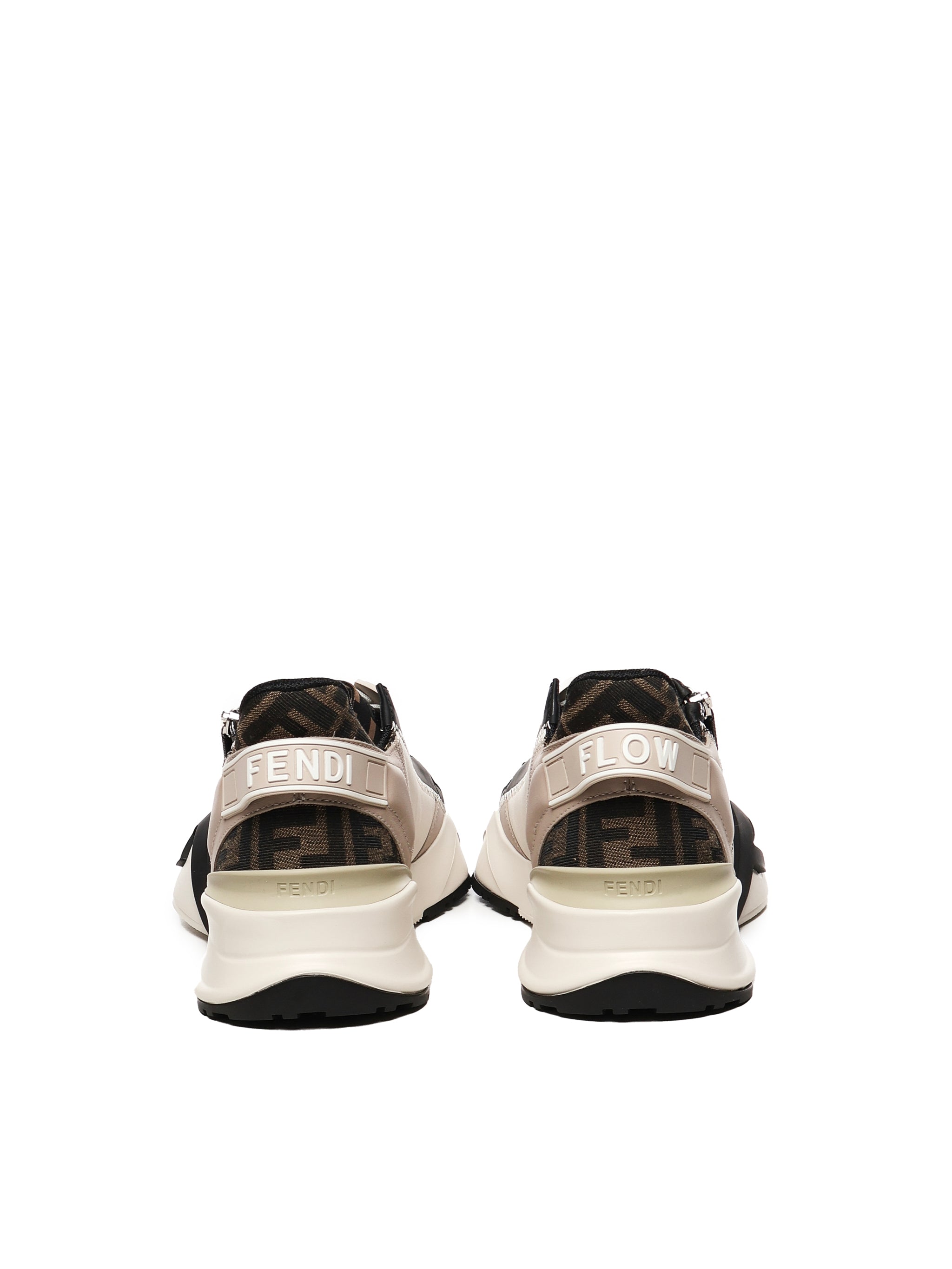 Fendi Sneakers Beige Calfskin