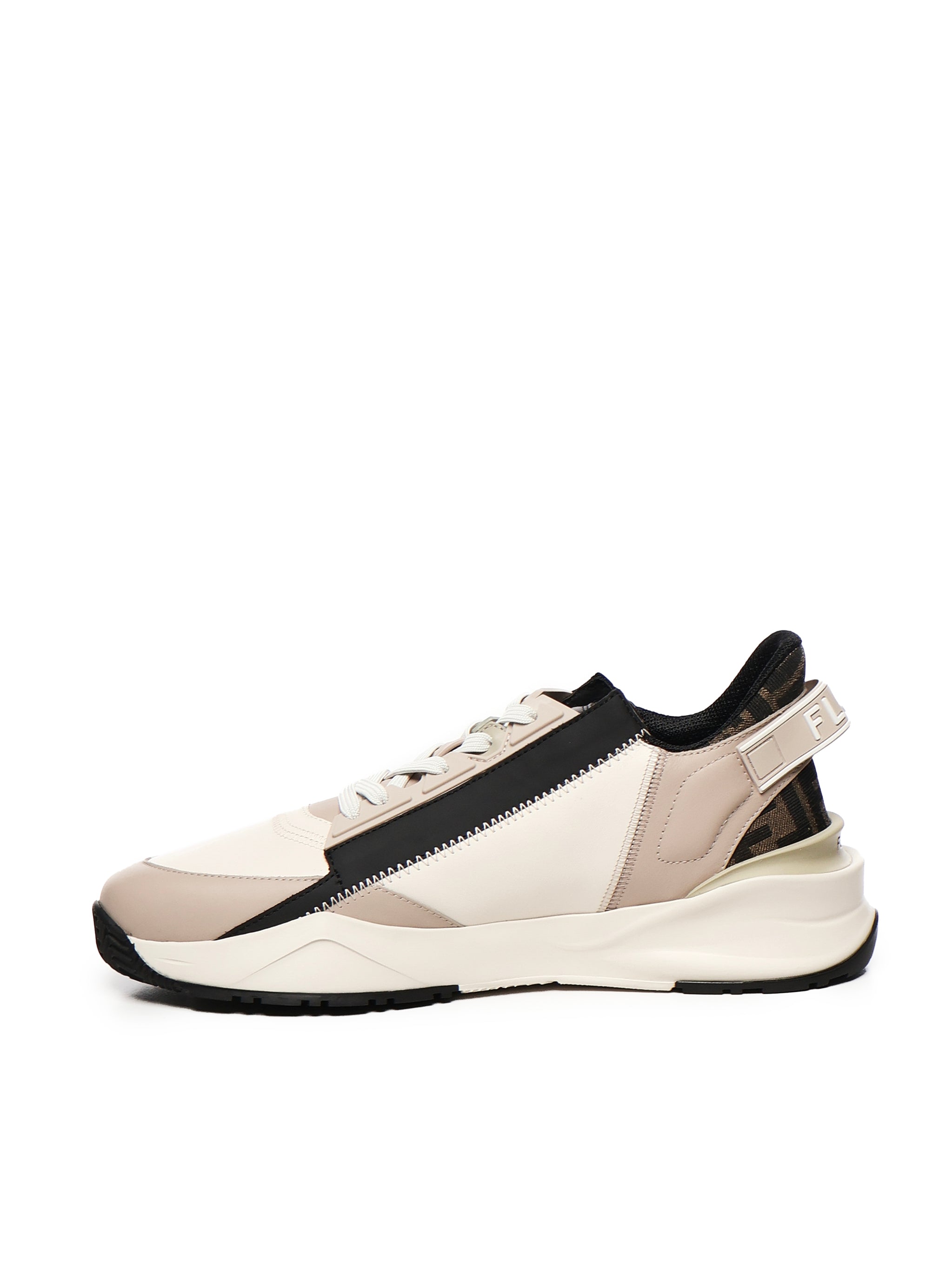 Fendi Sneakers Beige Calfskin