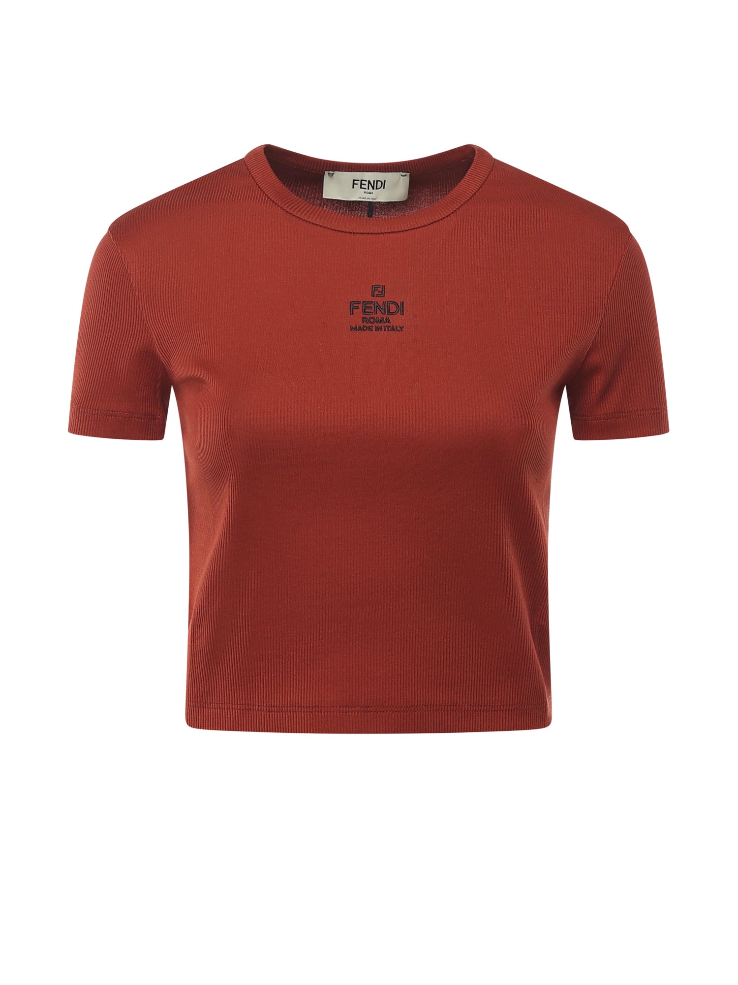 Fendi Top Brown Cotton
