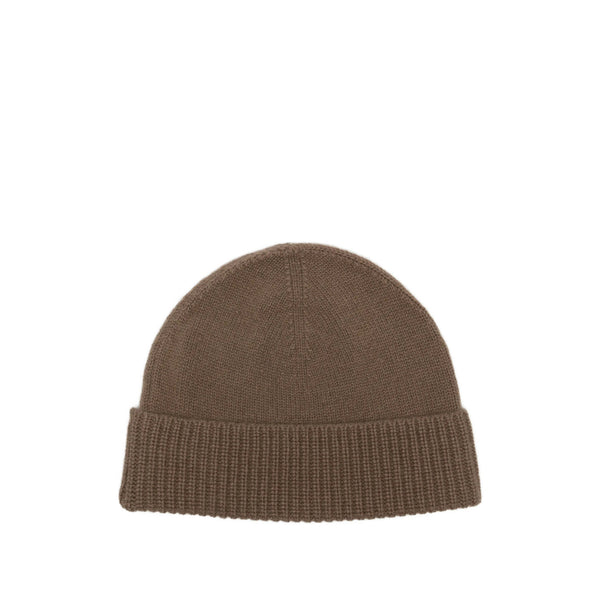 Cashmere Beanie Hat Brown Scarfs