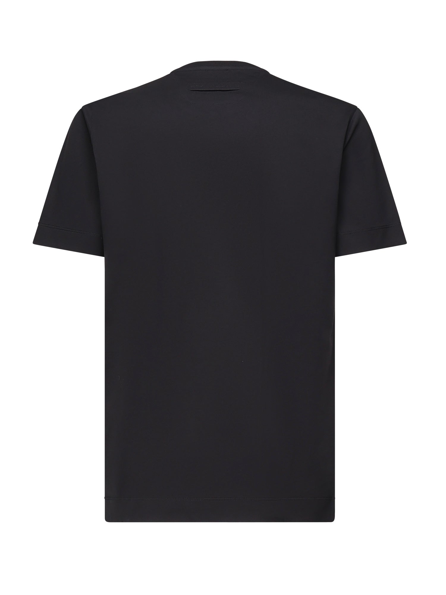 ZEGNA T-shirts and Polos Black Cotton