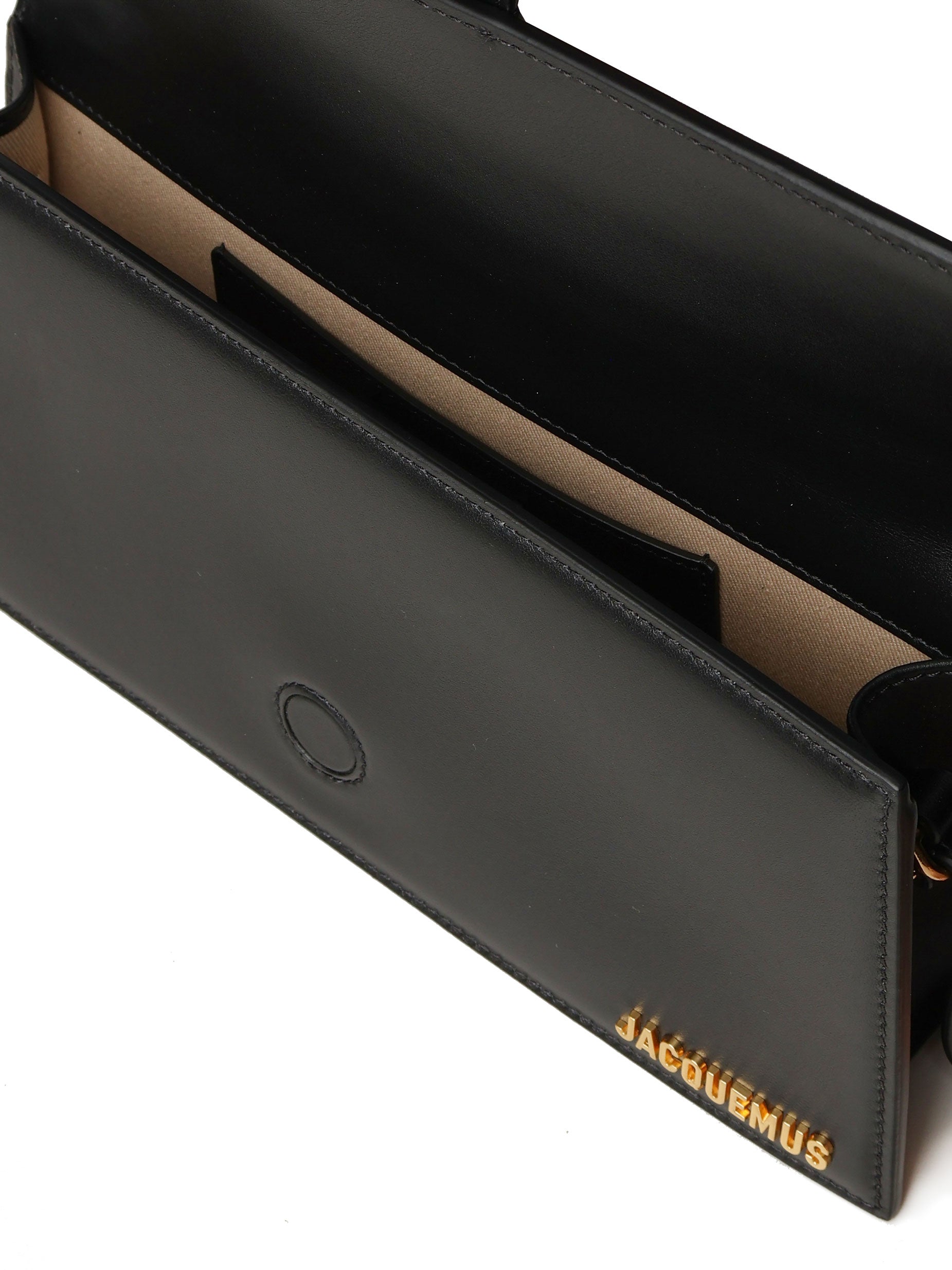 JACQUEMUS Bags Black Cowskin