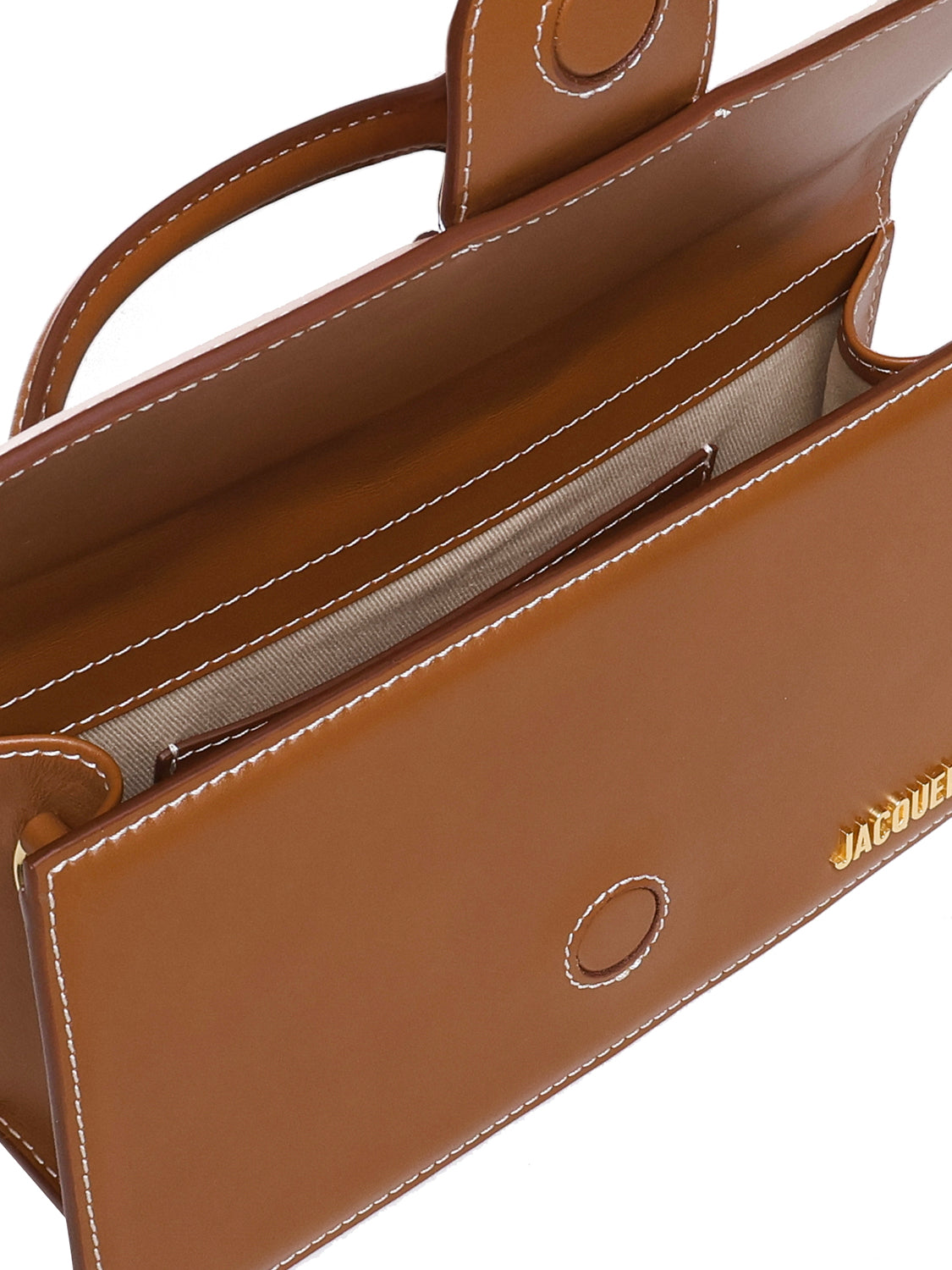 JACQUEMUS Bags Light Brown Cowskin