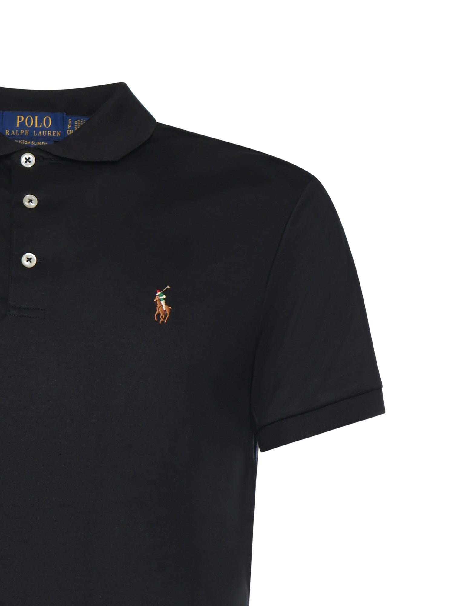 Polo Ralph Lauren T-shirts and Polos Black Cotton