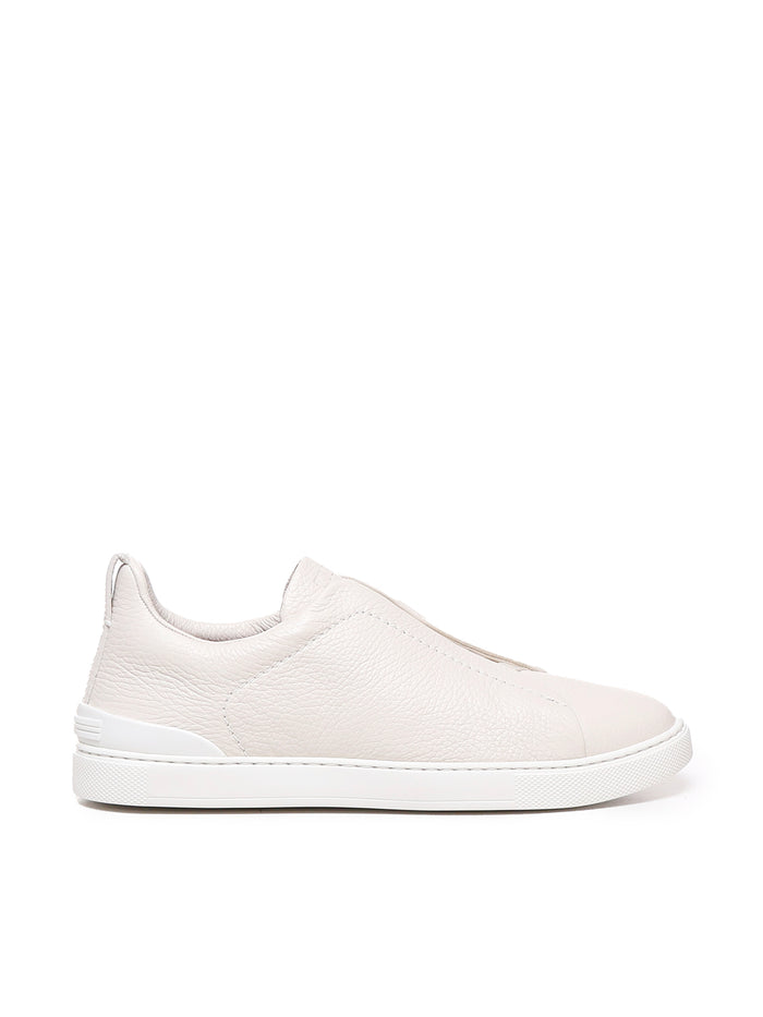 ZEGNA Sneakers White Deerskin