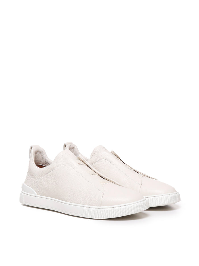 ZEGNA Sneakers White Deerskin