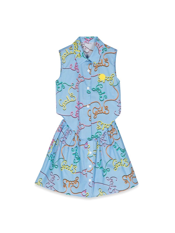 Blouse And Skirt Set Multicolour Cotton Sets