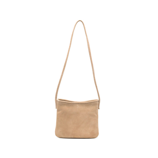 Shoulder Bag Fidele Cache Suede Neutrals Calf