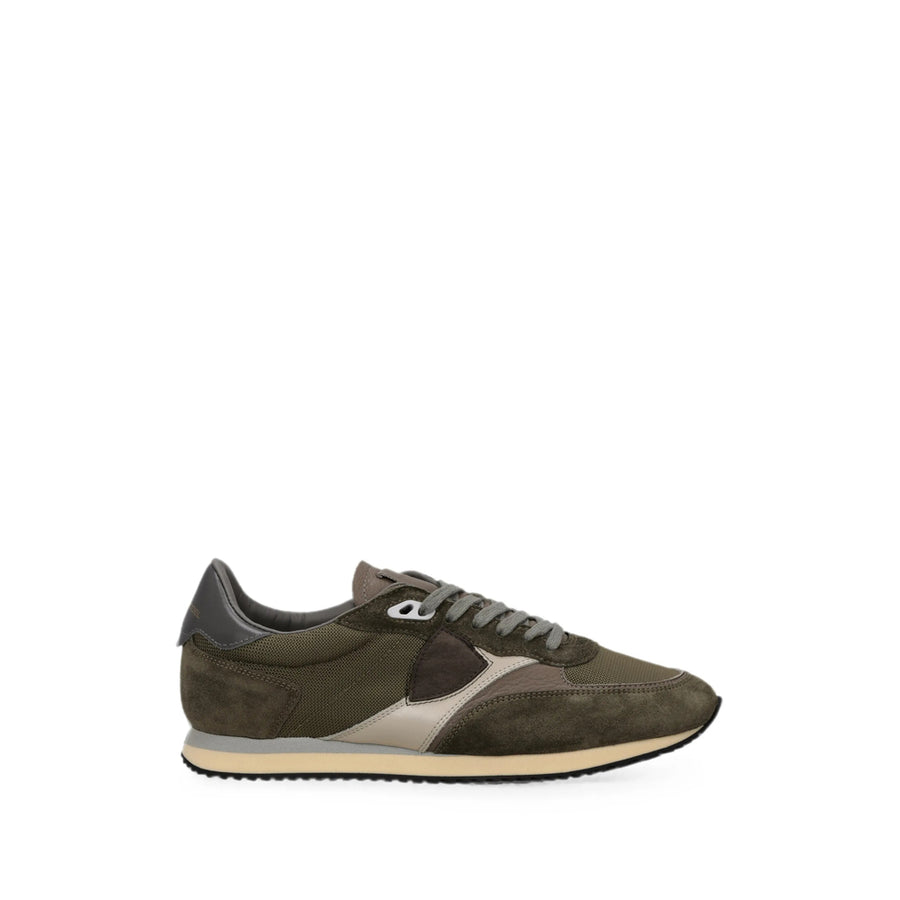 Sneakers Green Suede Outer: Calf Trainers