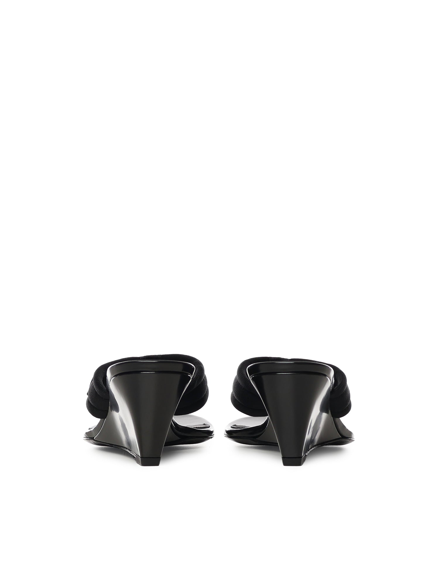Coperni Sandals Black Neoprene