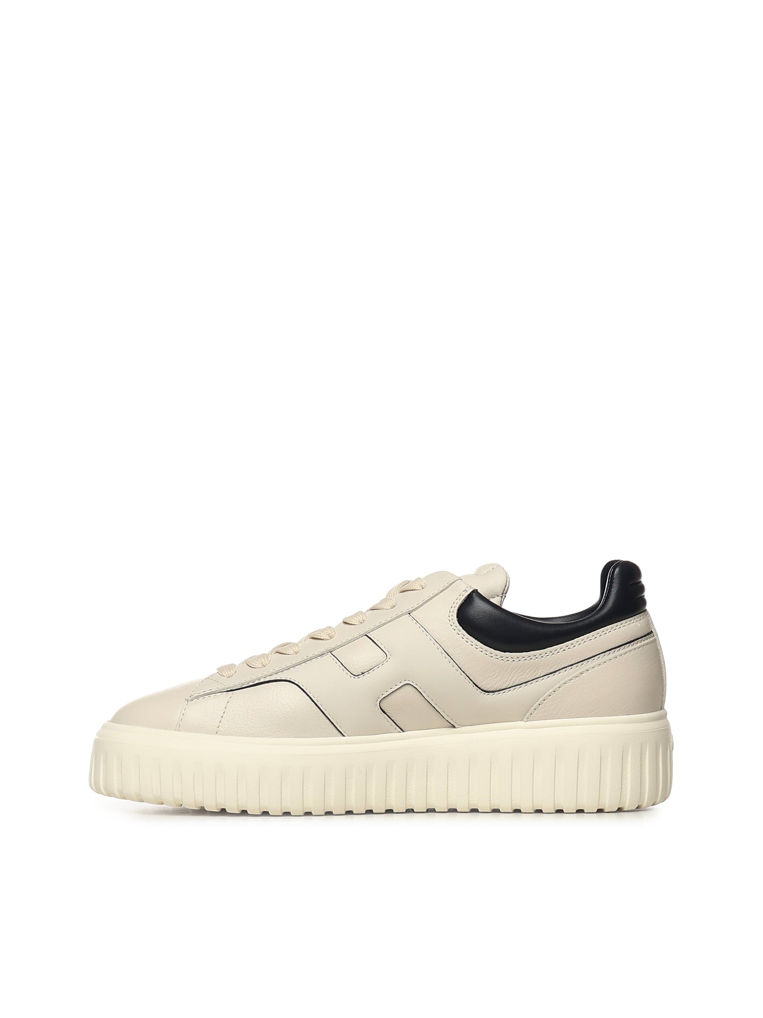 Hogan Sneakers Ivory/black Leather